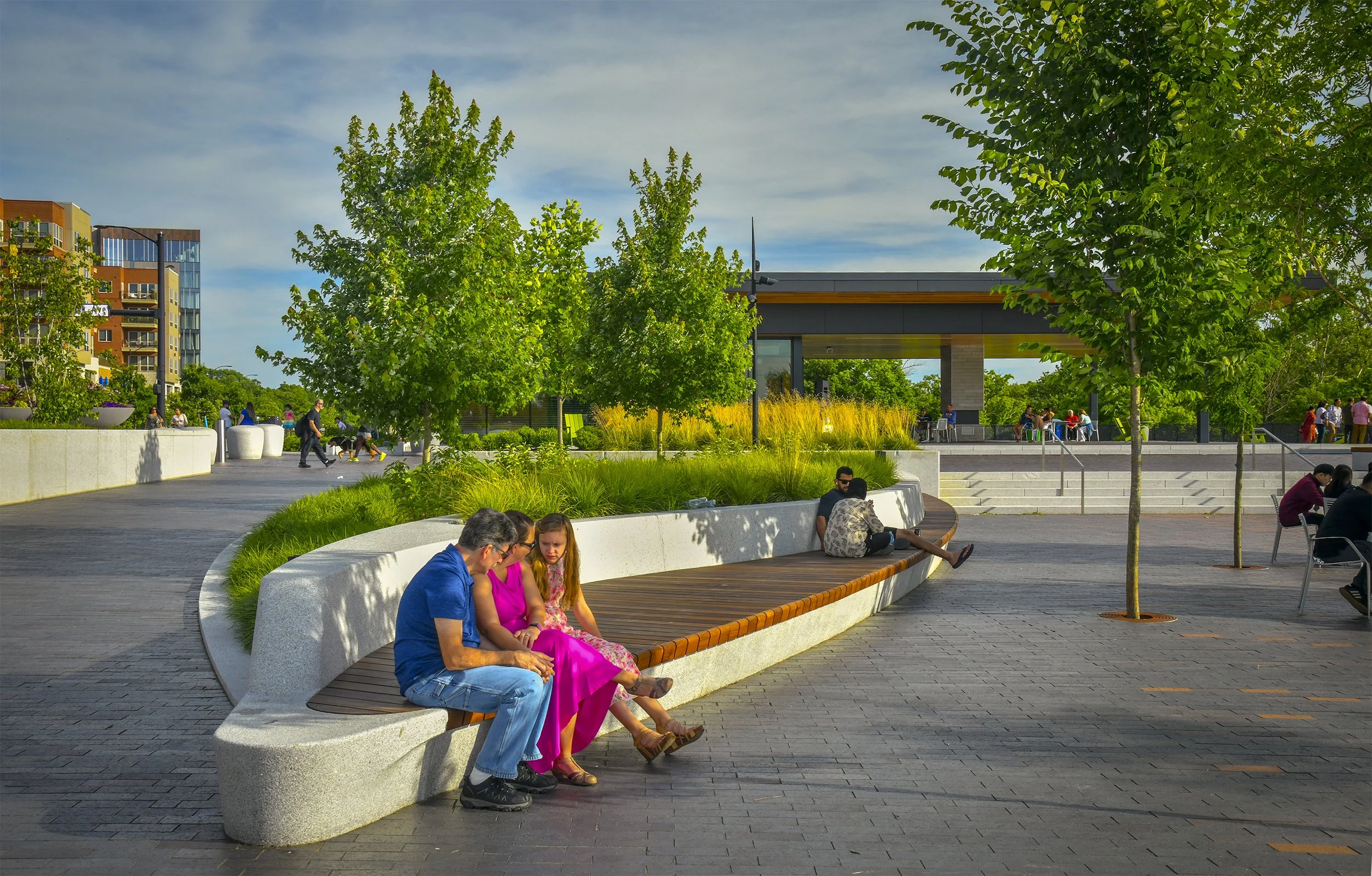 Riverside Crossing Park — MKSK Planning, Urban Design, & Landscape