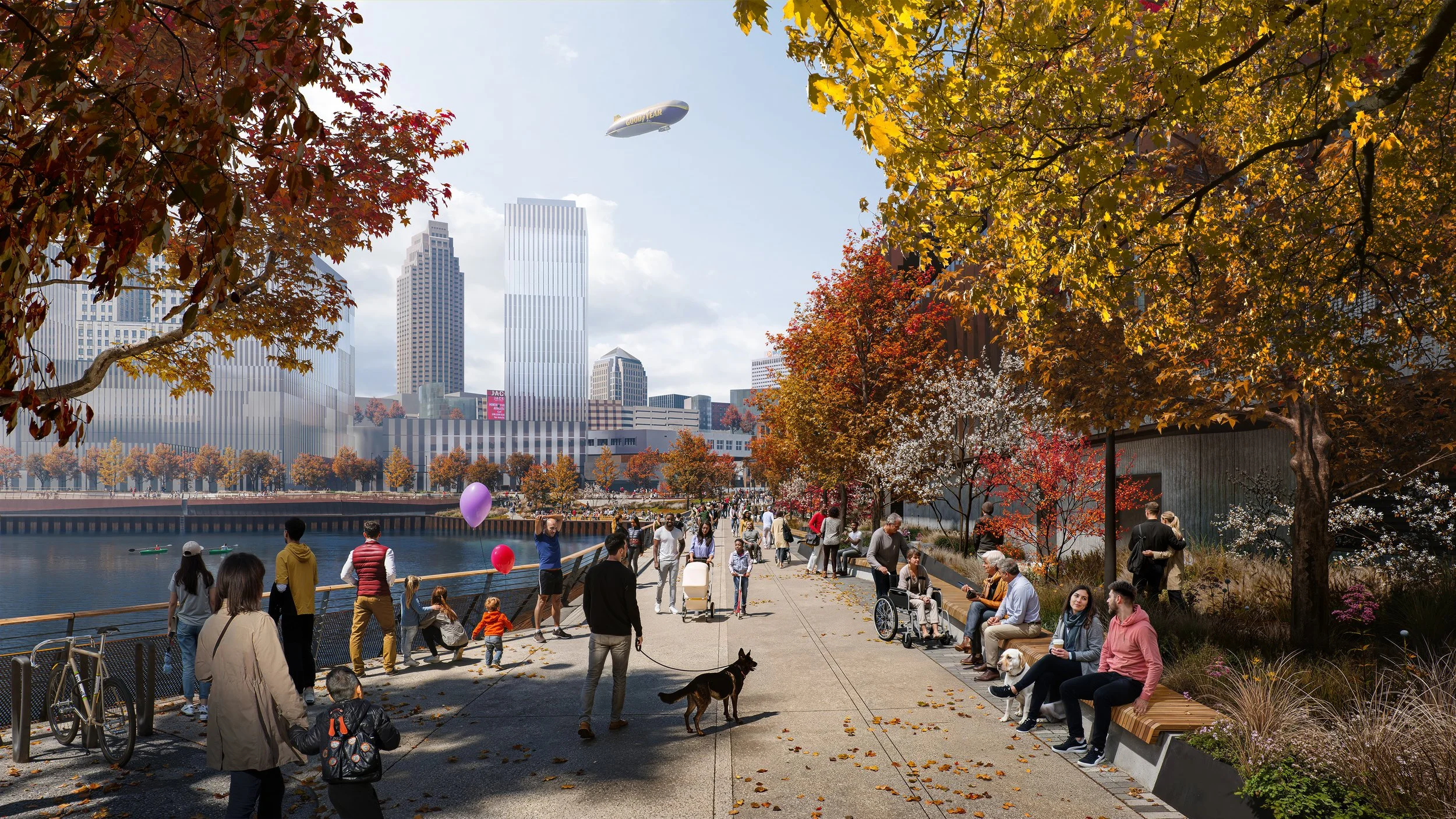 Cleveland Cuyahoga Riverfront Phase 1 