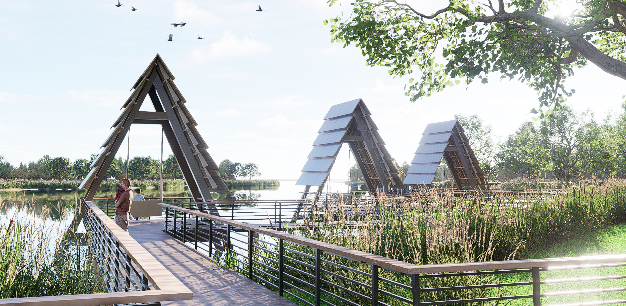 How do you approach a beloved public park that needs a refresh?