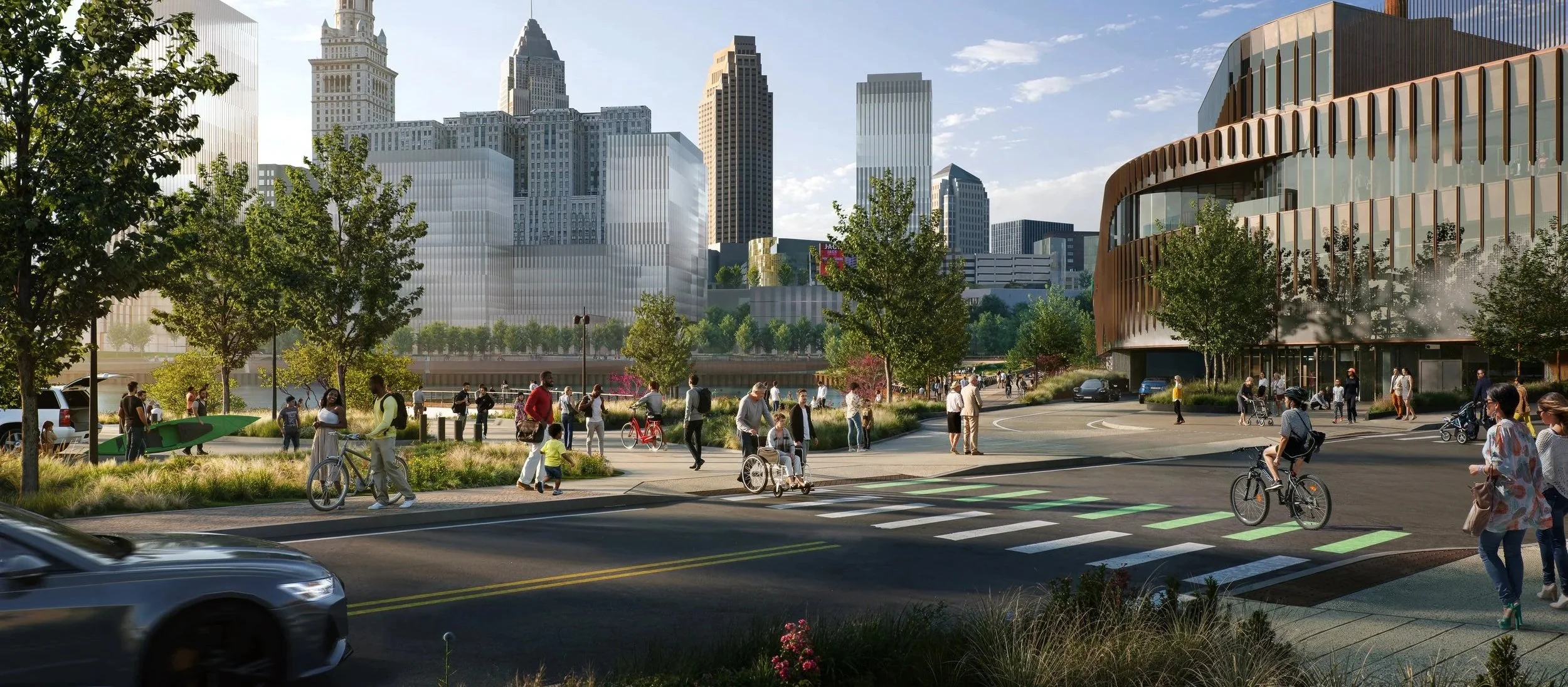 Cleveland Cuyahoga Riverfront 