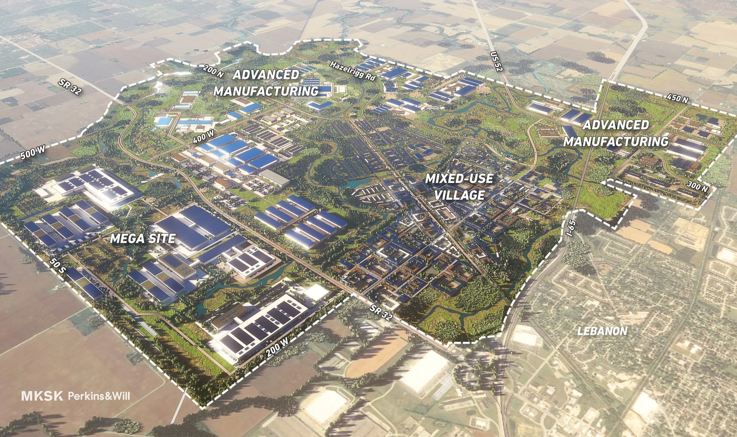 LEAP Lebanon Innovation District — MKSK | Planning, Urban Design ...