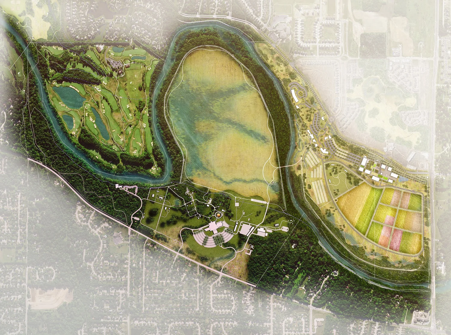 Conner Prairie Map Conner Prairie Interactive History Museum — MKSK | Landscape ...