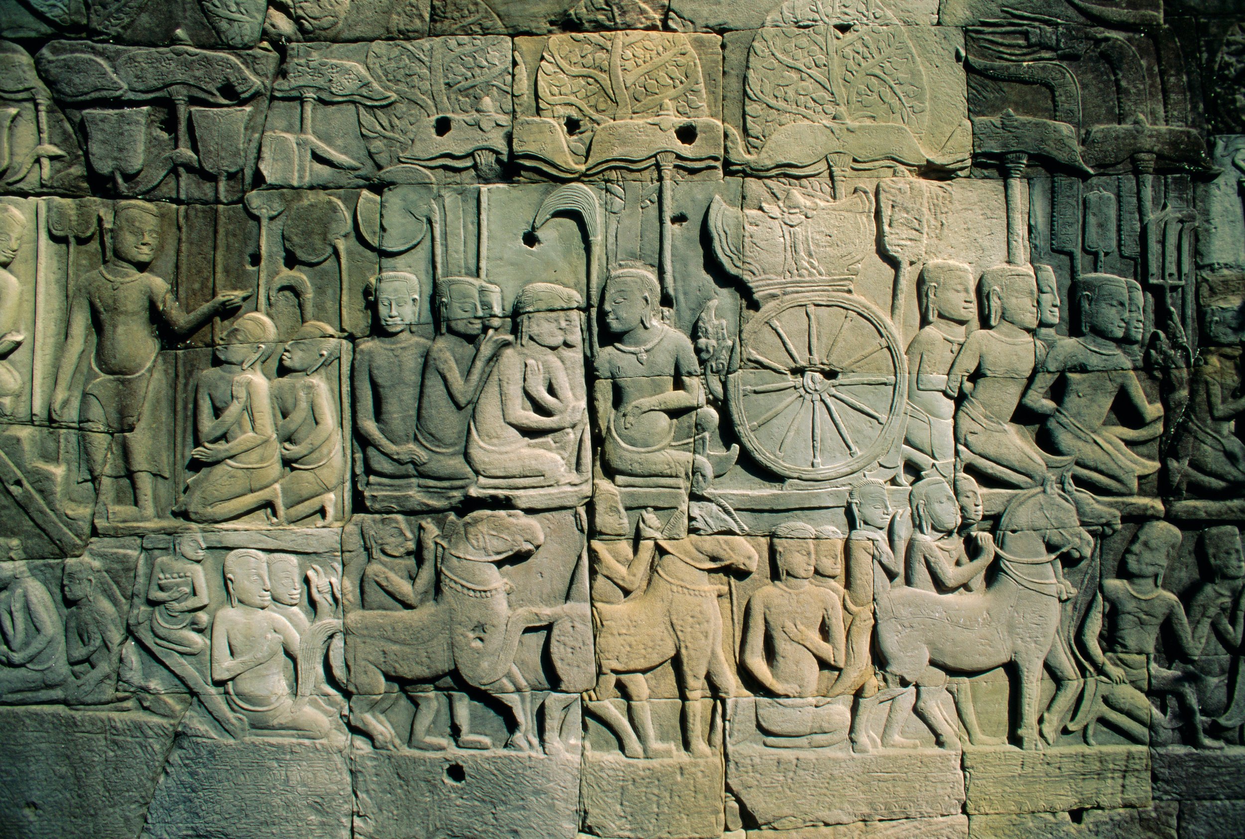 Stone bas-reliefs  on Banyon Temple.jpg