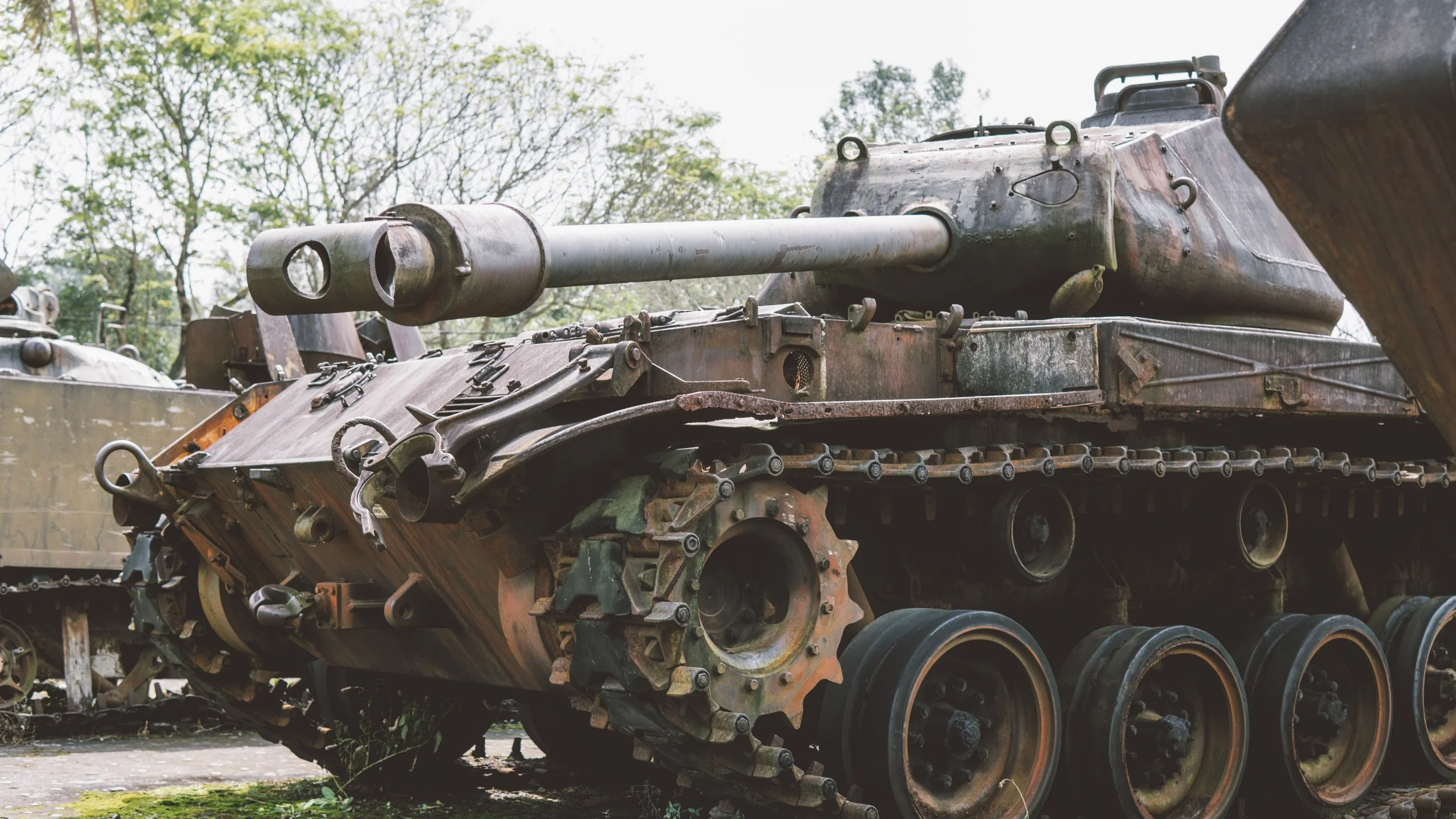 Destroyed military equipment.jpg