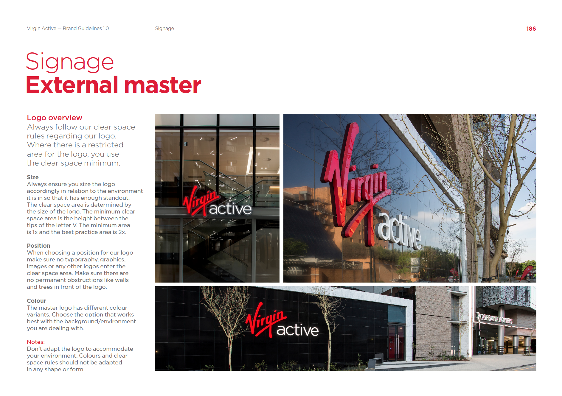 Virgin Active Brand Guidelines