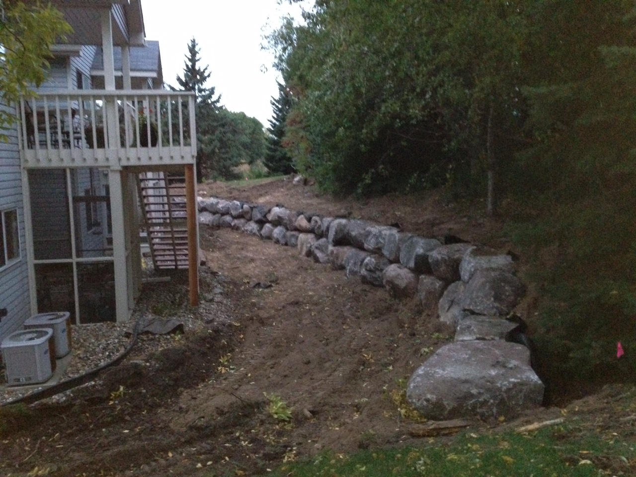 Fieldstone Retaining Wall Projects | Minnesota — Stonewall Inc. Boulder