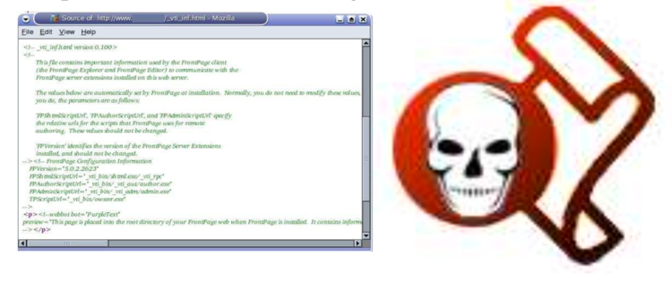 Source: Matt Shannon’s DEFcon presentation on FrontPage Extensions and How They Can Be Exploited to Hack the Web Server