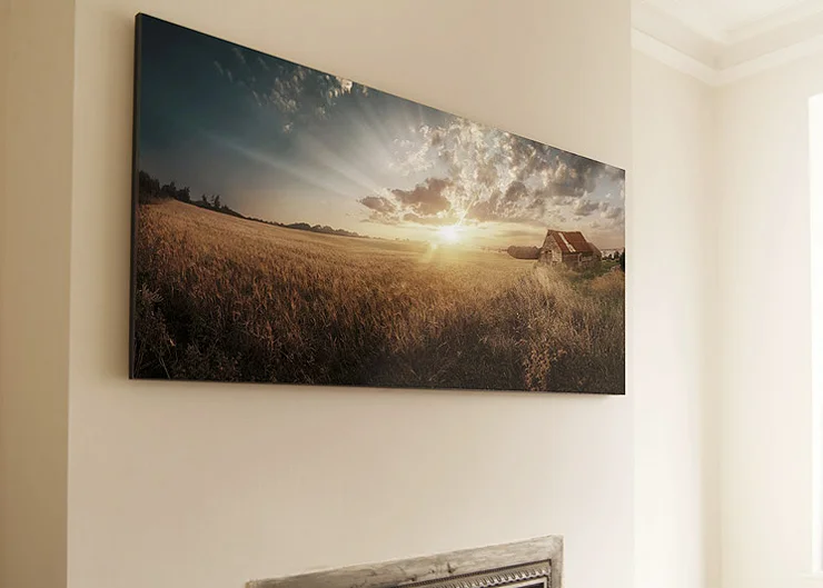 Panel mounted artwork
