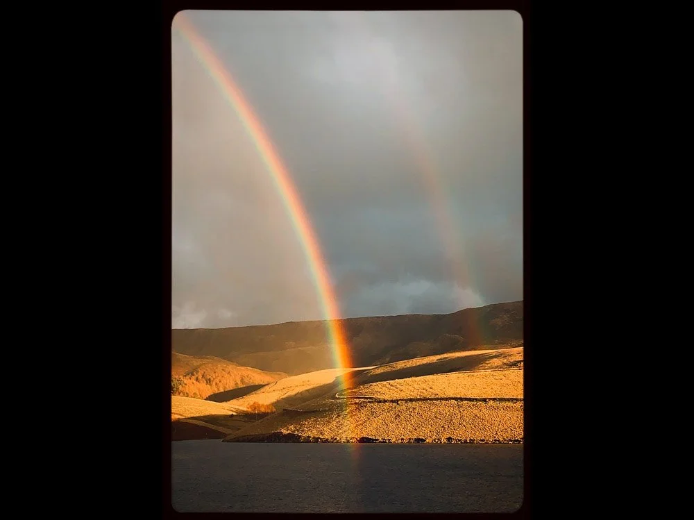 Rainbow and Kinder Scout
