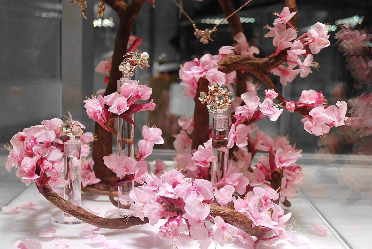 entirely handmade paper and mixed media display pieces