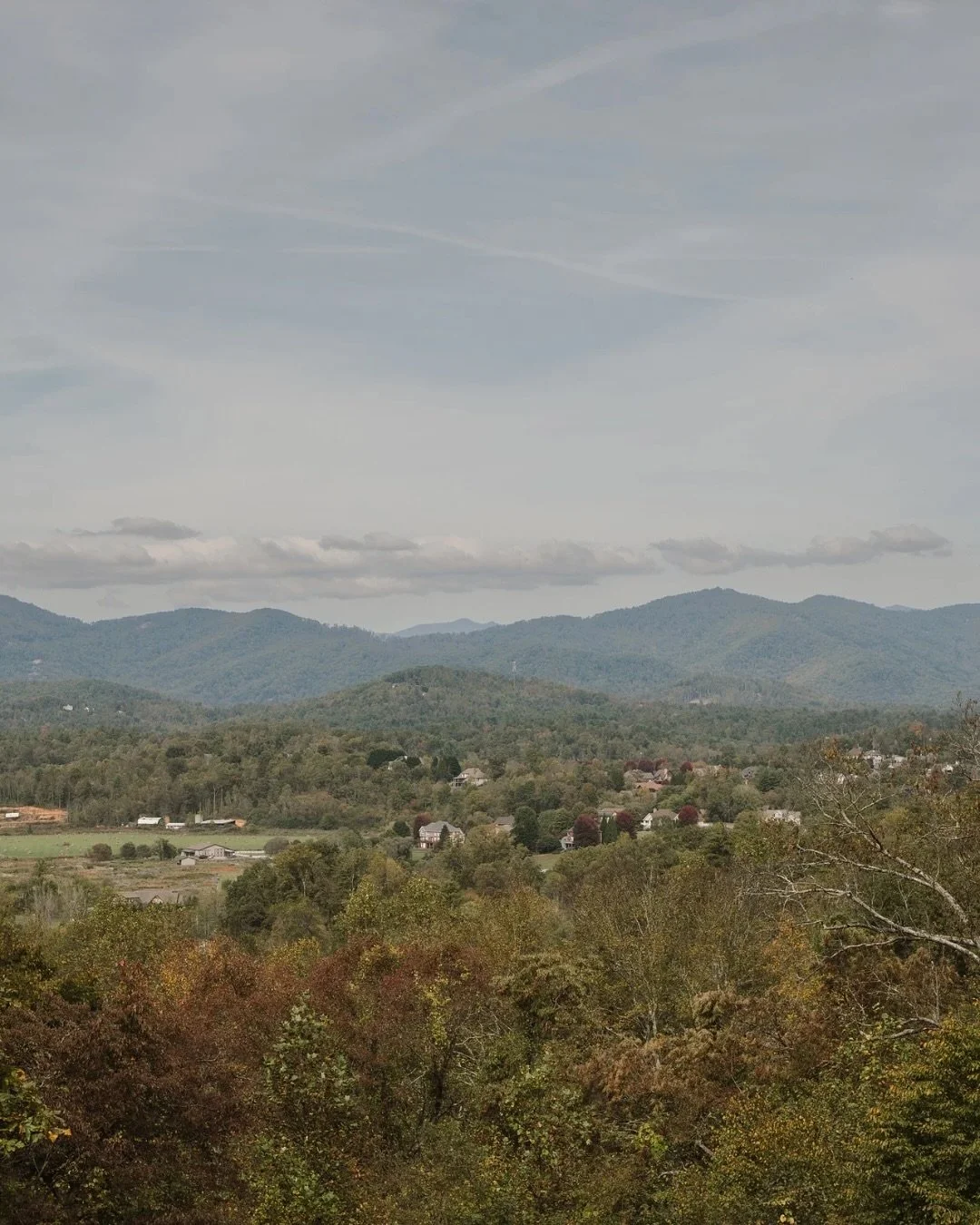 I met Shane and Josephine this summer for a warm costal engagement session. In a blink of an eye I was standing, camera in hand, at their wedding day. The couple got married on a crisp October day in western North Carolina, surrounded by their closes