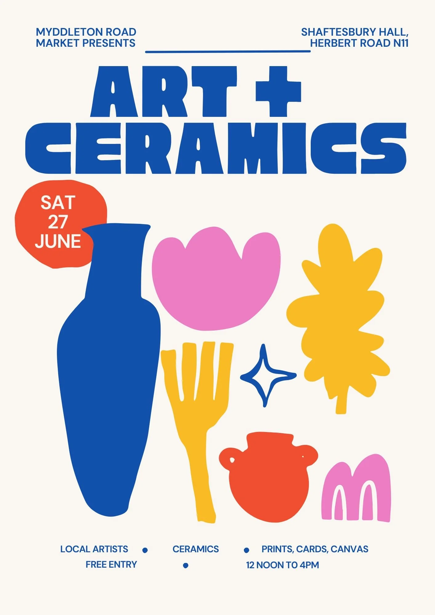 Art + Ceramics Sale at Shaftesbury Hall 
