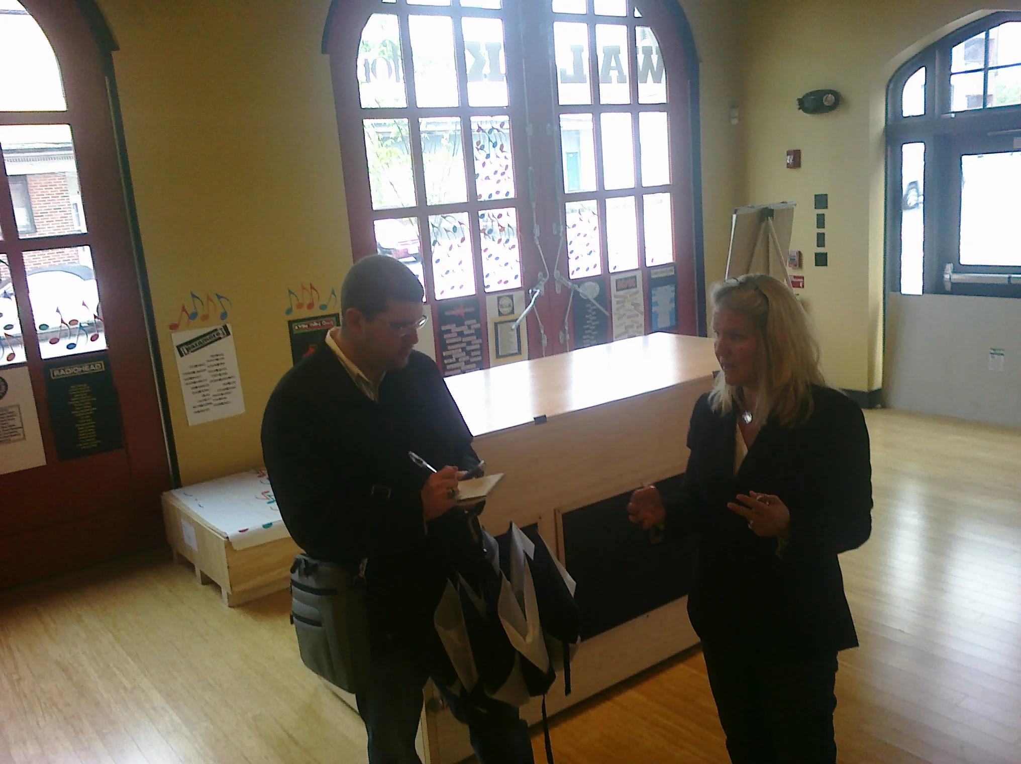 Managing an interview at Zumix