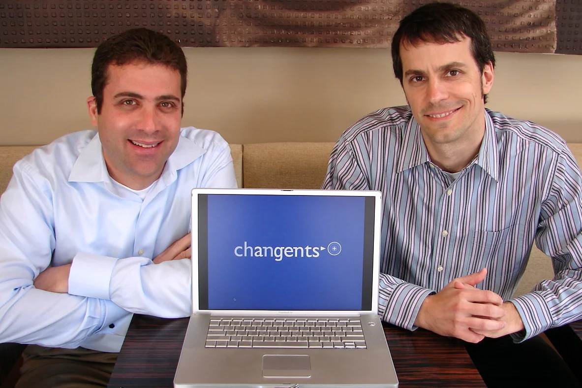 Changents Co-founders Deron Triff and Alex Hofmann