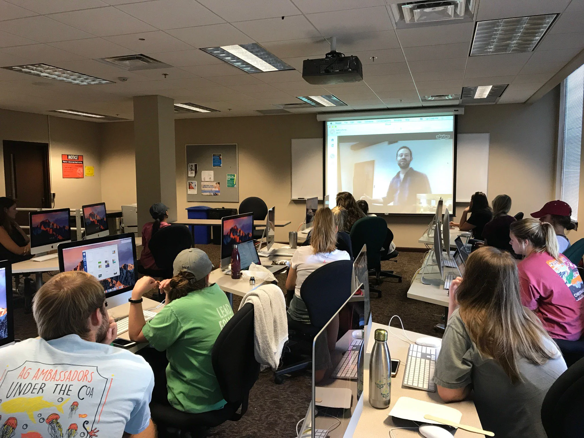 Guest lecturing at Auburn University