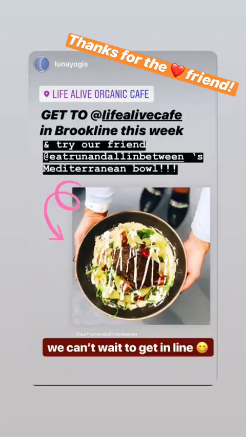 2018.12.04_eatrunandallinbetween syndicated to lunayogis, Instagram Story_Mix It Up_Chapter 3_Life Alive Brookline.png