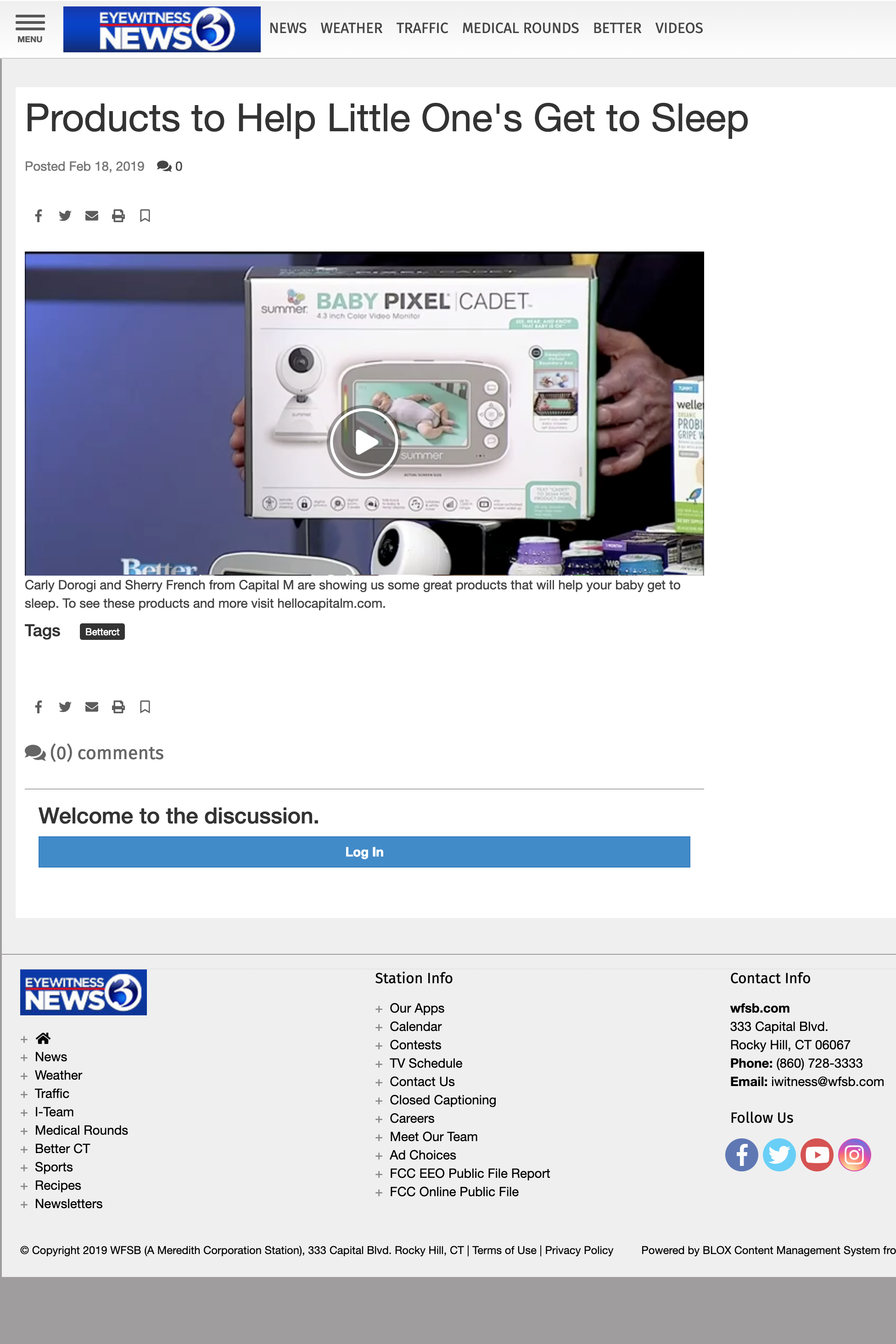 2019.02.18_WFSB-TV (CBS 3) Hartford, CT Better Connecticut Online_Summer Baby Pixel Cadet Video Monitor_cropped 2x3.png
