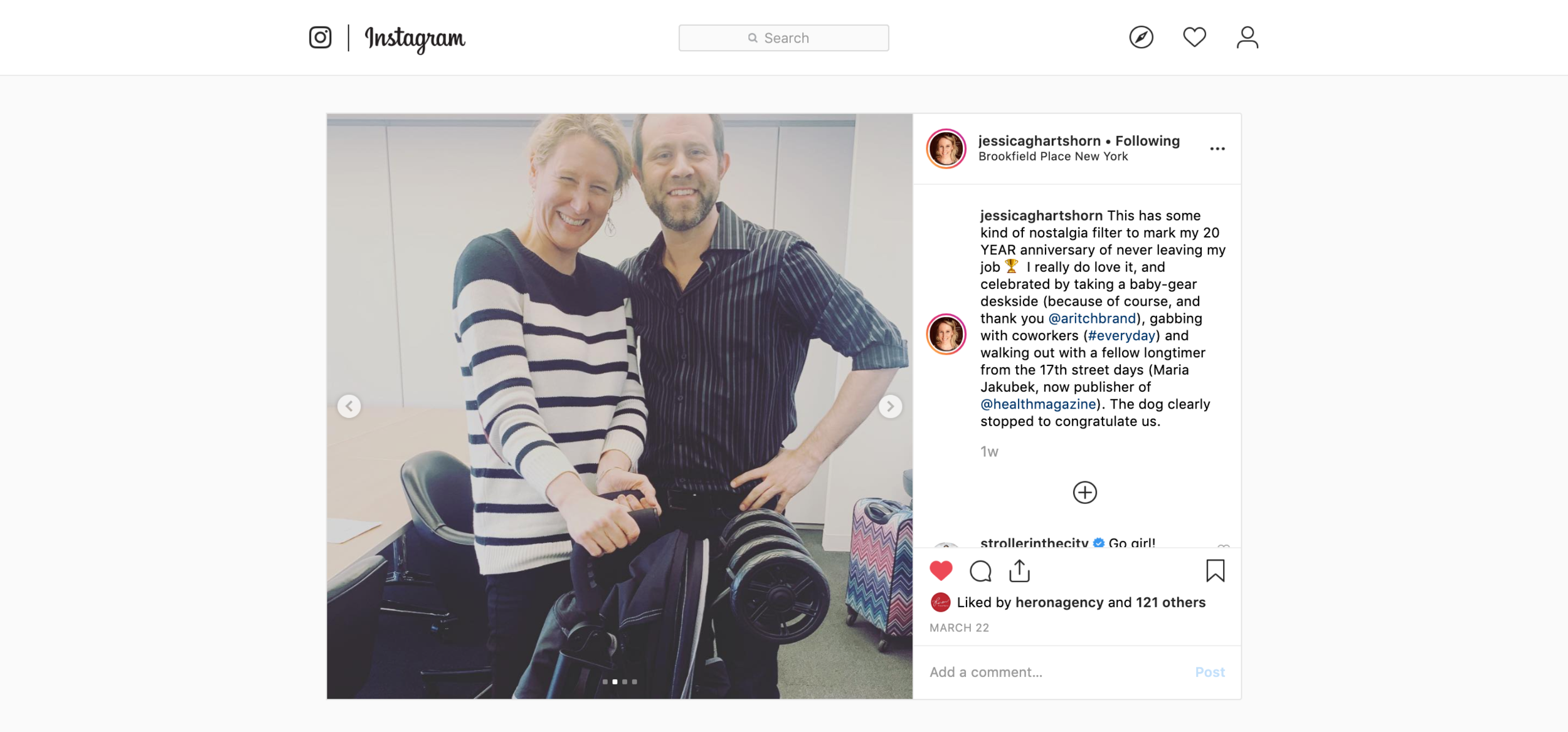 2019.03.22_jessicaghartshorn, Instagram_Summer 3Dlite+ with Adam Ritchie deskside anniversary.png