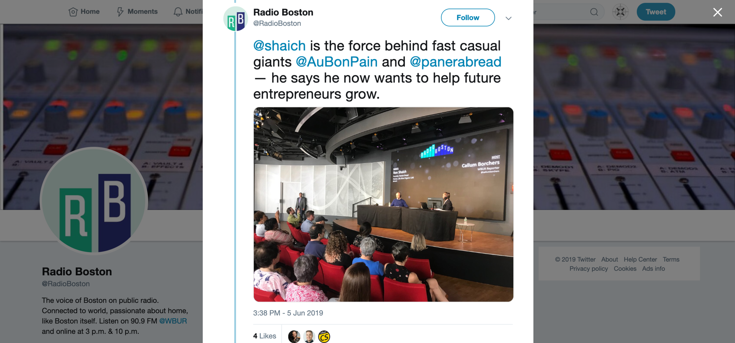 2019.06.05_(WBUR) Radio Boston, Twitter_Life Alive Back Bay Ron.png