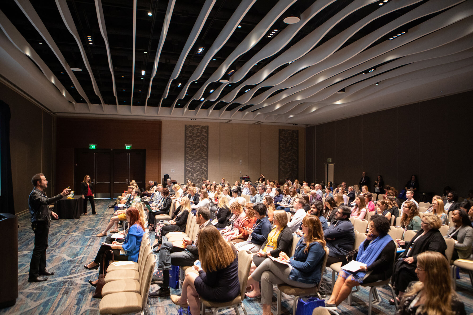 At the PRSA International Conference, Photo by Albert Chau