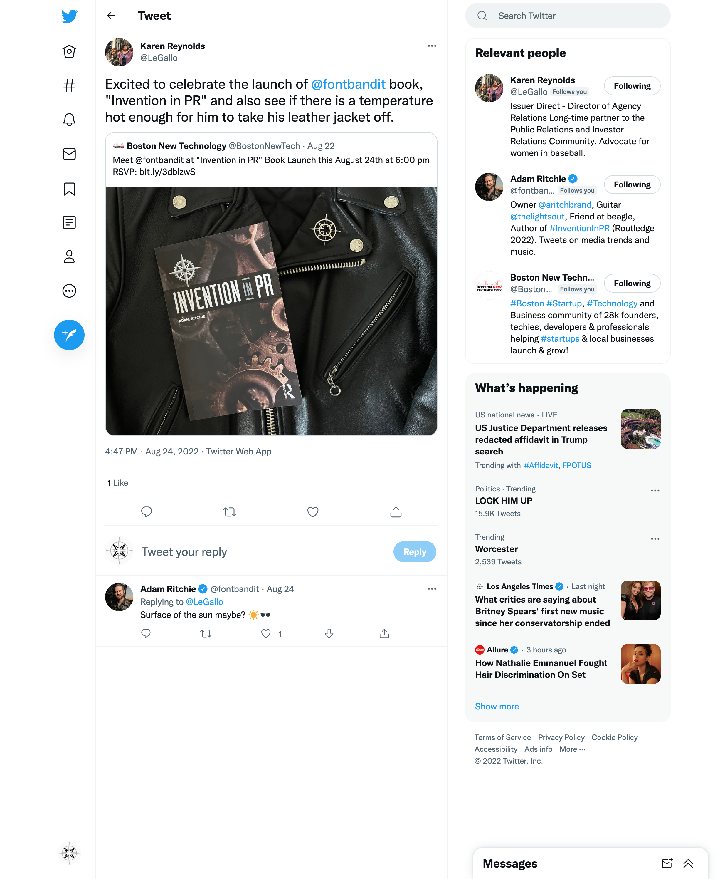 2022.08.24_(Accesswire) Director of Agency Relations Karen Reynolds, Twitter_Invention in PR book 01.png