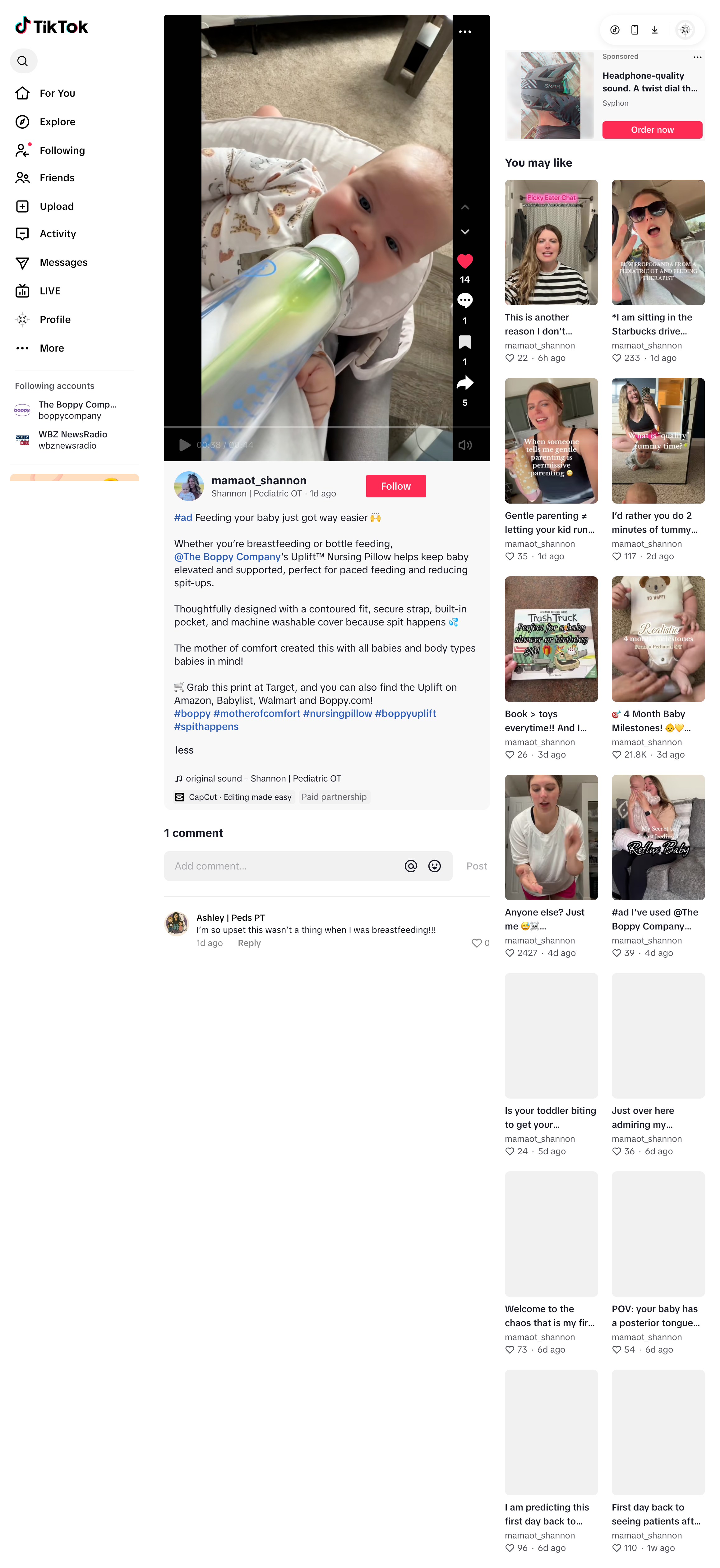 mamaot_shannon, TikTok 2 of 2