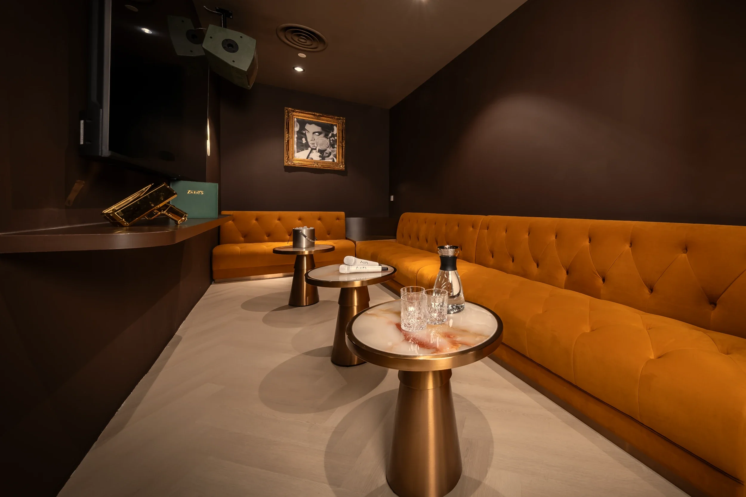 ZIGGY’S CHIJMES Deluxe karaoke room for small gatherings.webp