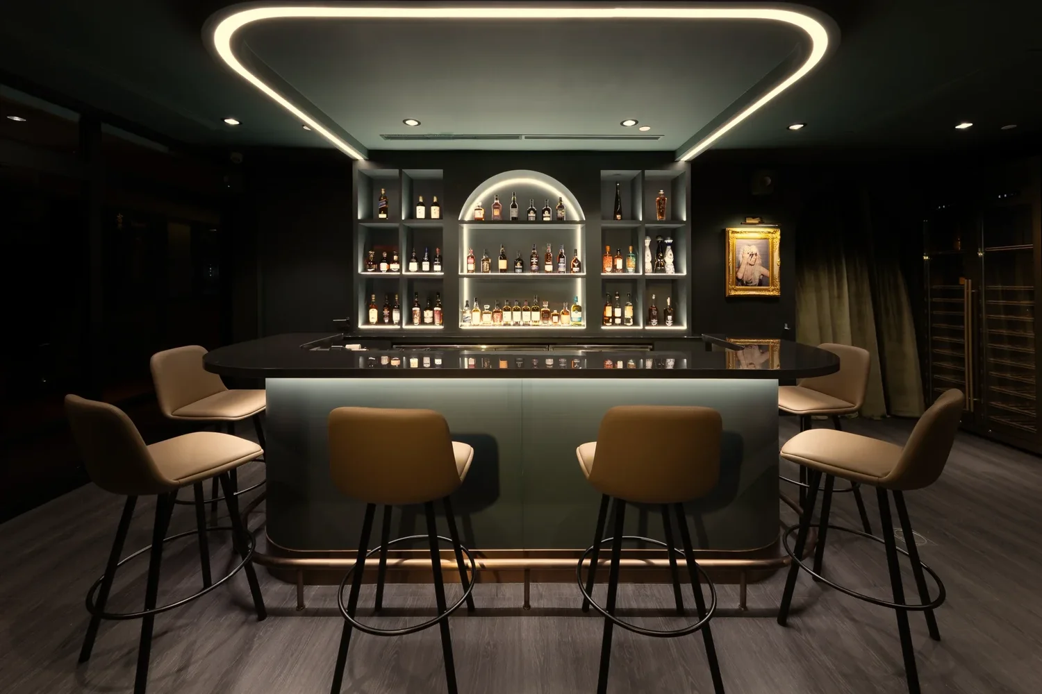 Bar counter at ZIGGY’S CHIJMES, available for full-venue bookings