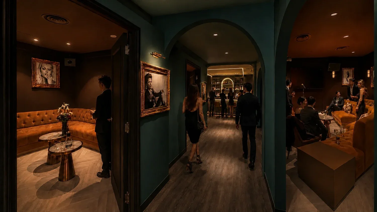 Multiple ZIGGY’S CHIJMES rooms combined for a larger event