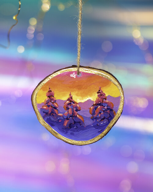 AF_Ornaments_2020_Oil_Landscape_THREE_CHUNKY_TREES_Glitter2_LR.jpg