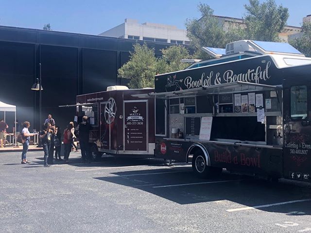 Serving delicious mochas and blended coffees at the tech fest at Universal Studios.