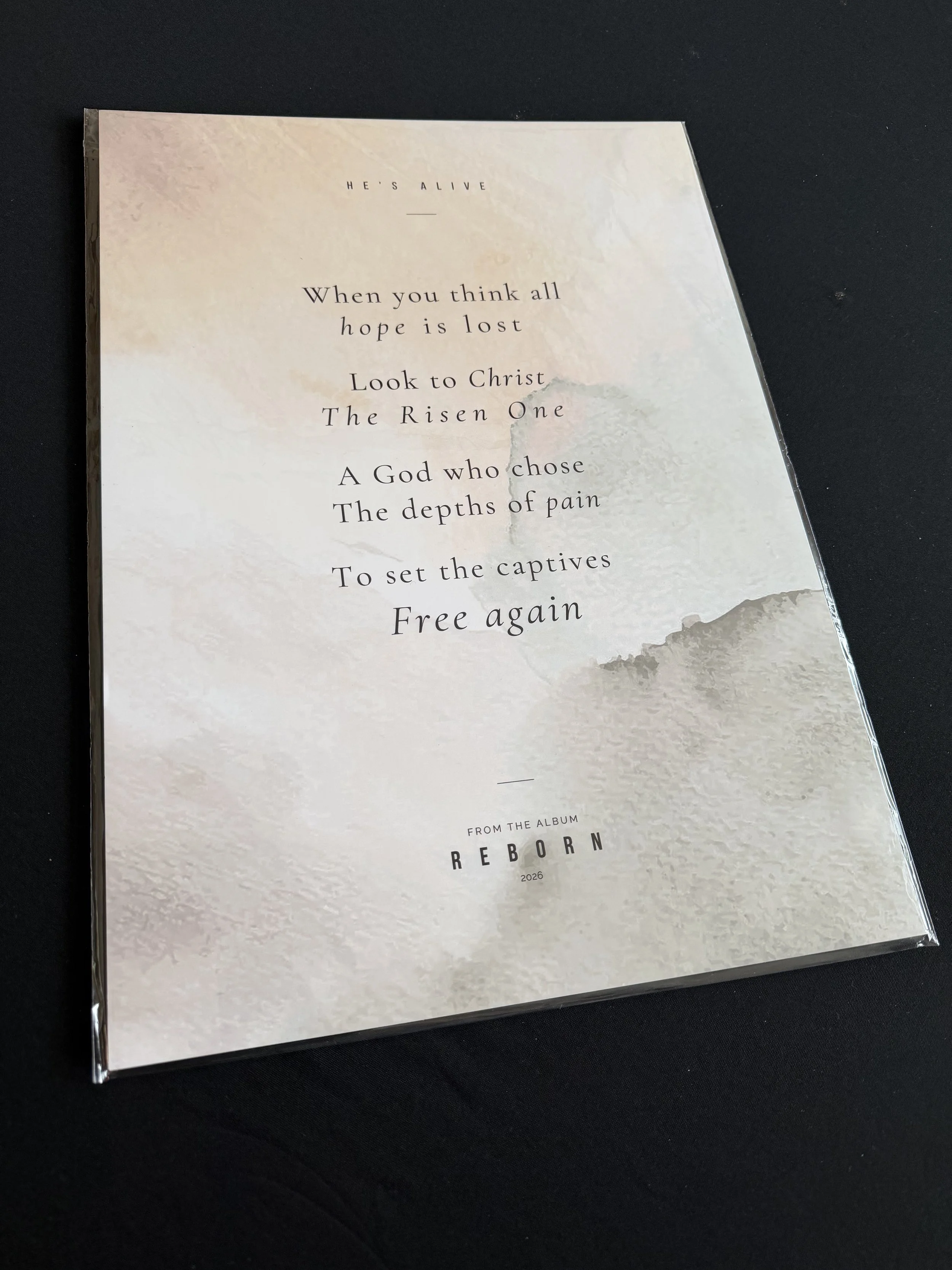 He's Alive Print on table.jpg