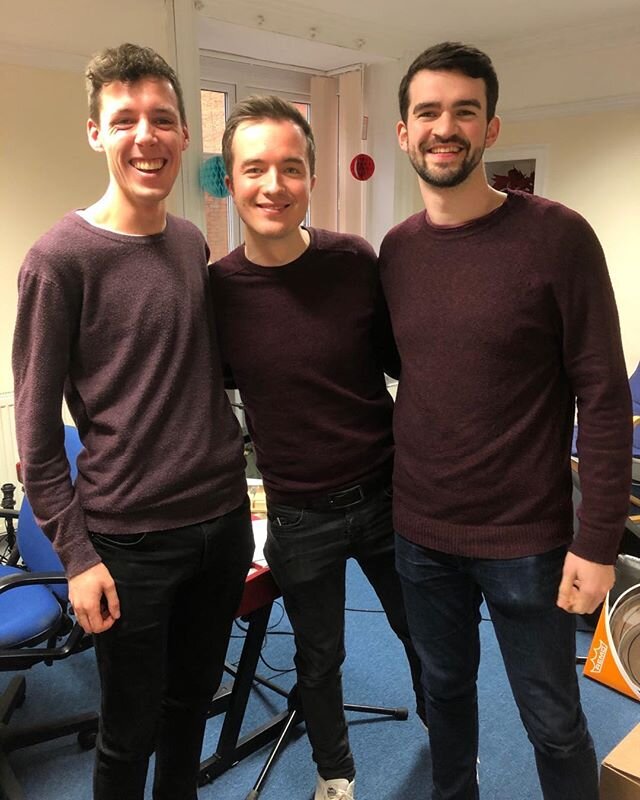 These boys - love them! Totally unplanned dress code #thatshowweroll #whatateam