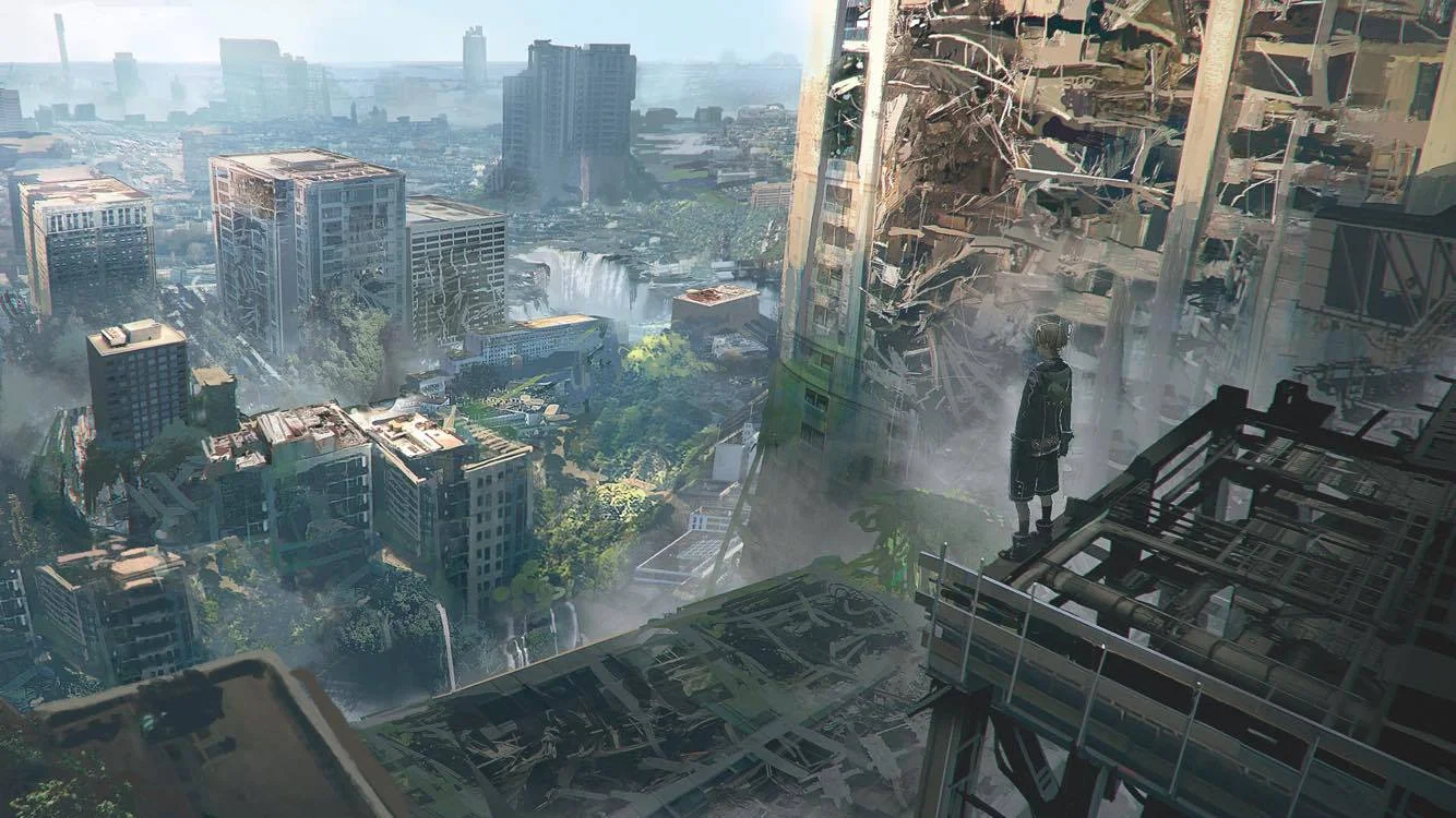 Fantasy game, Nier: Automata, which features one character of color.