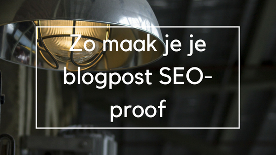 Een visual met de titel van mijn blogpost die ik kan gebruiken om mijn blogpost onder de aandacht te brengen