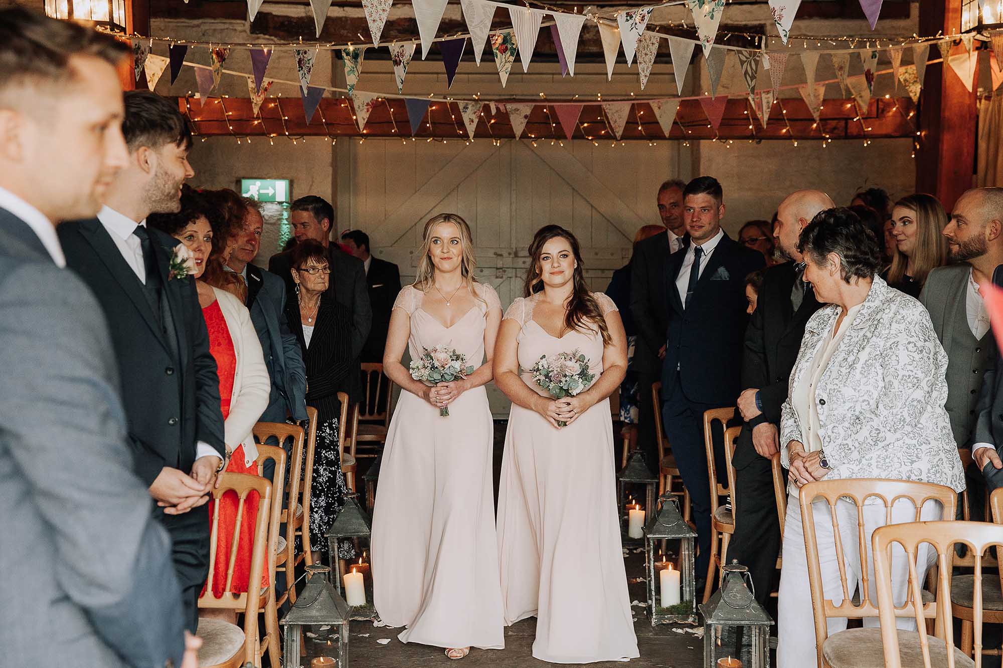 ceremony at Airdale Barn