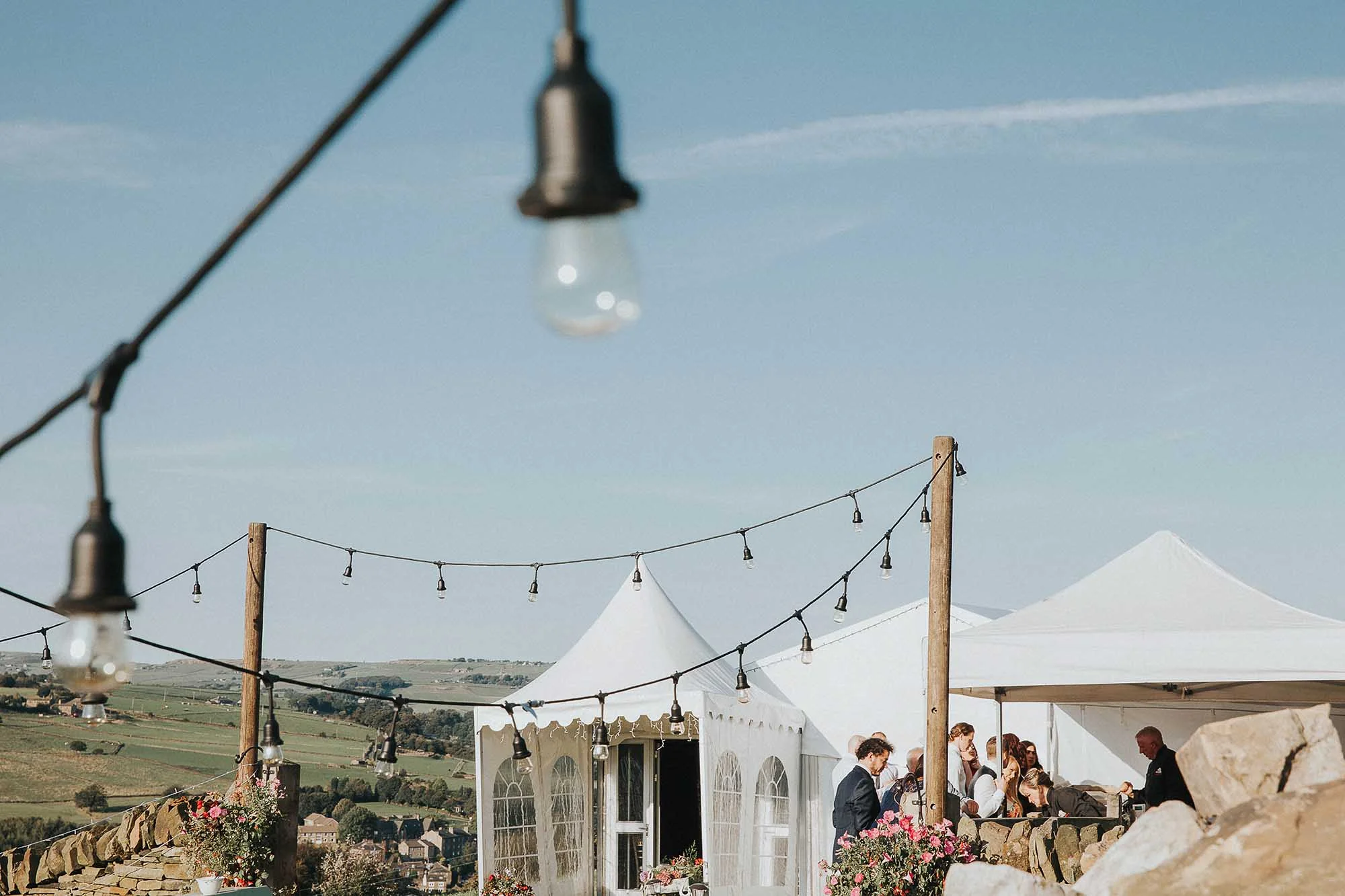 Yorkshire marquee wedding