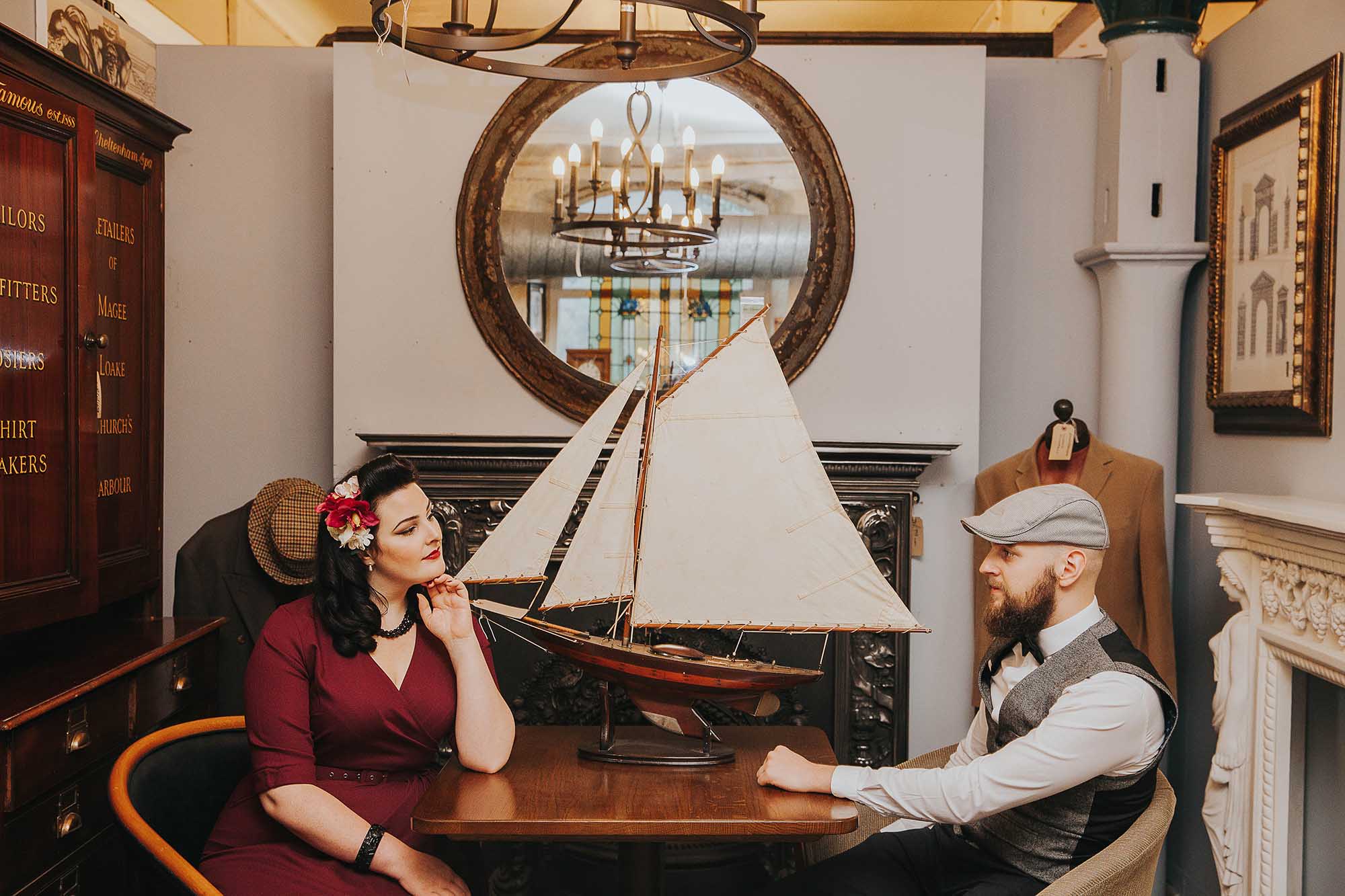 Vintage wedding band in Yorkshire
