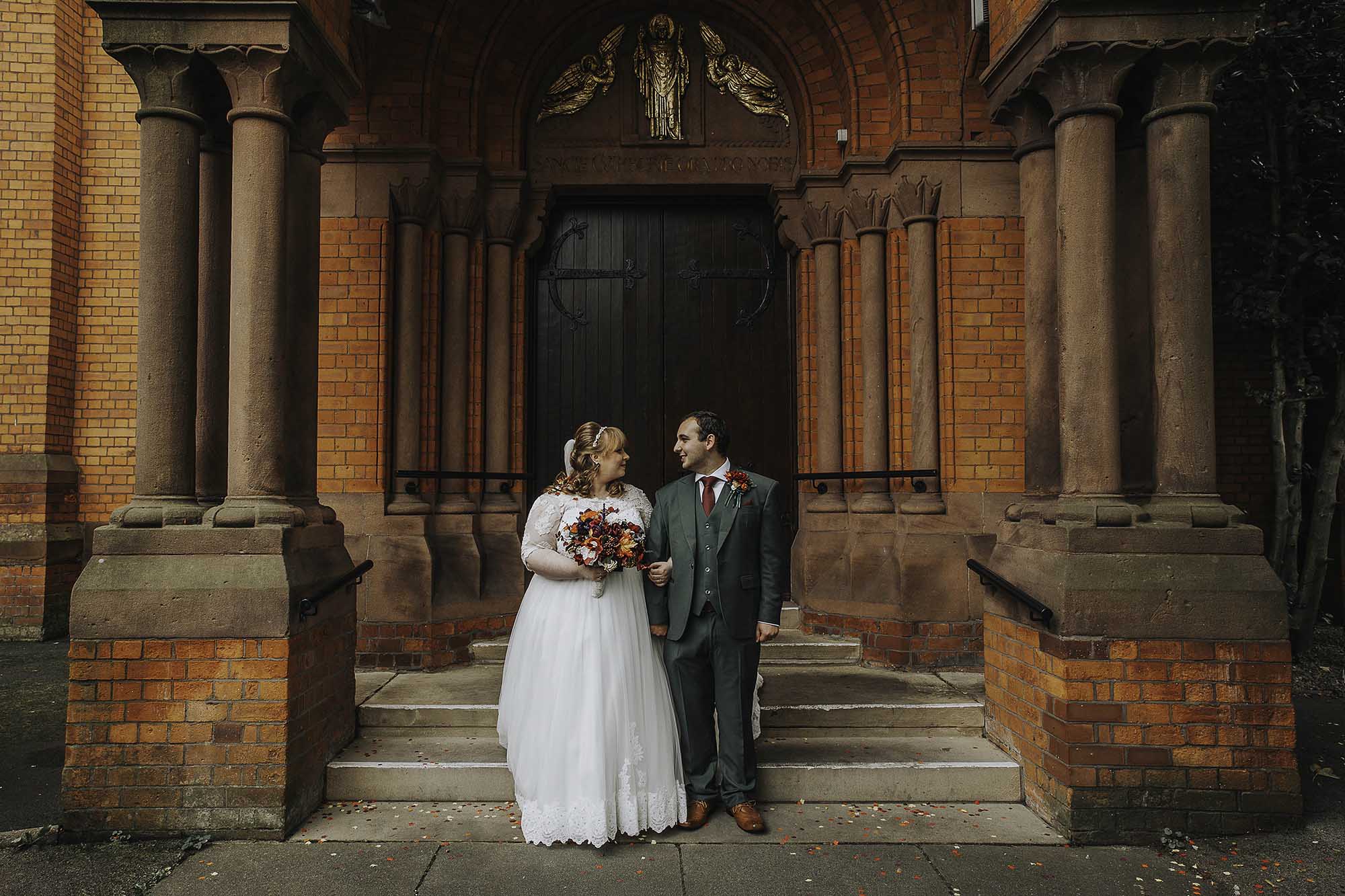 Autumnal Manchester wedding