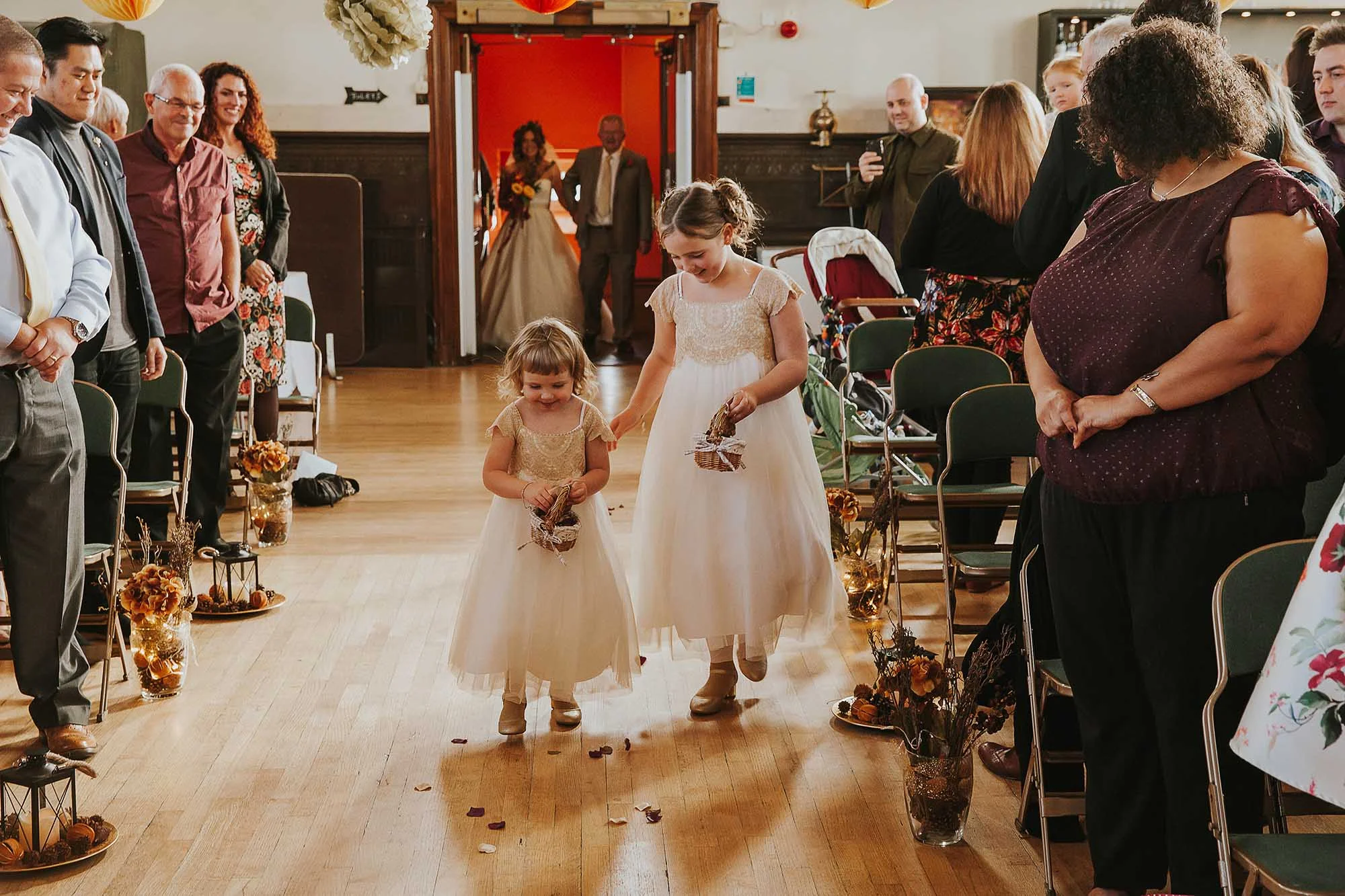 ballroom inside Todmorden town hall