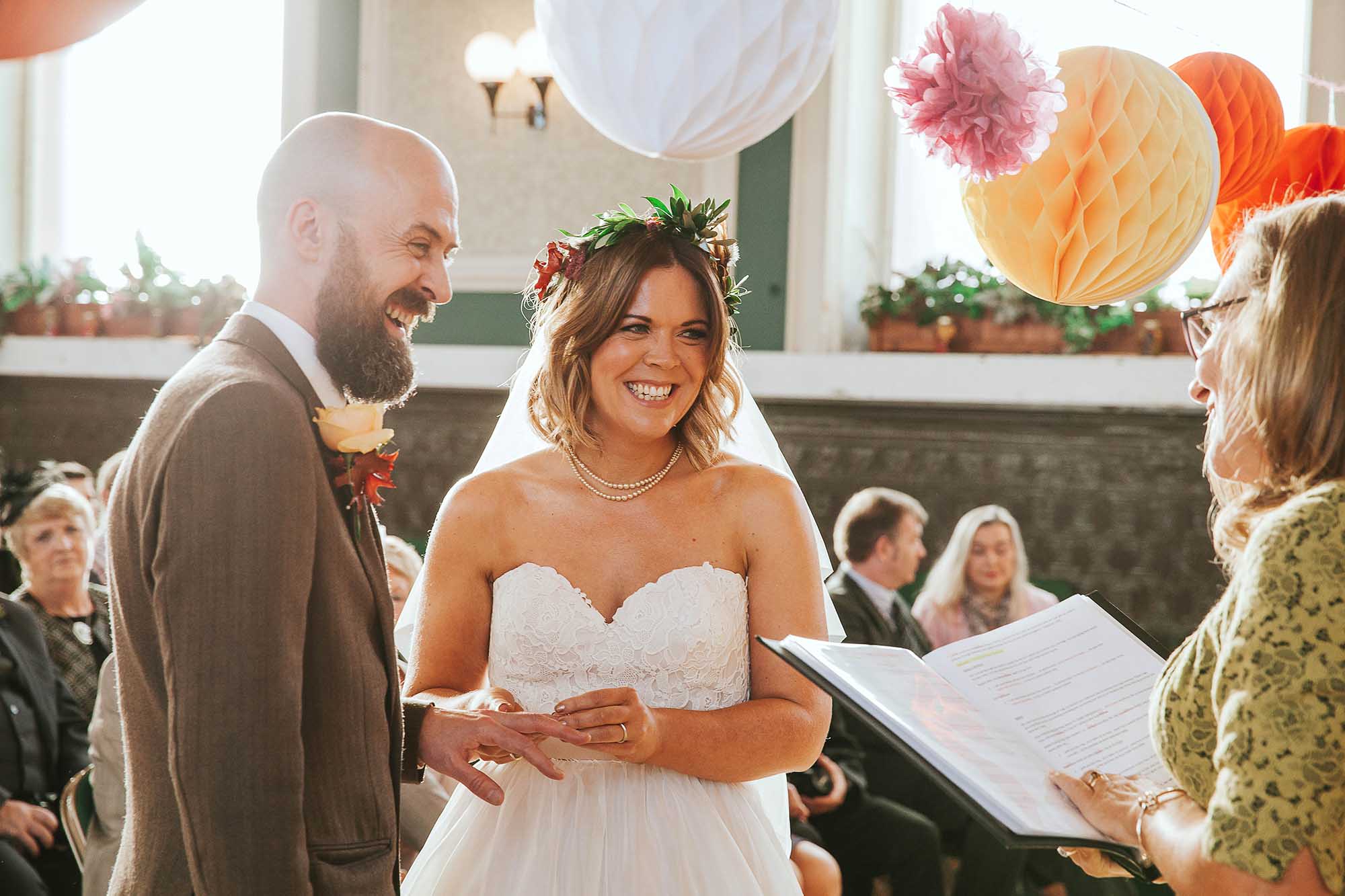 wedding in Todmorden