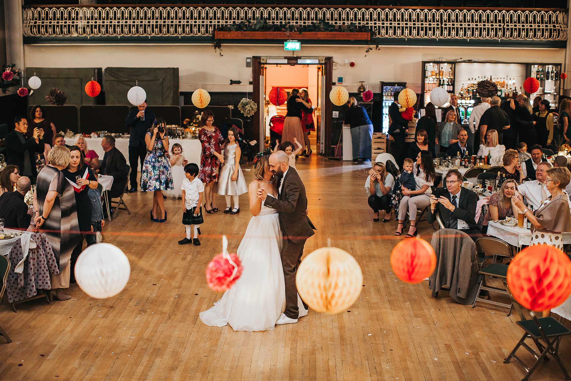first dance in Todmorden Town Hall