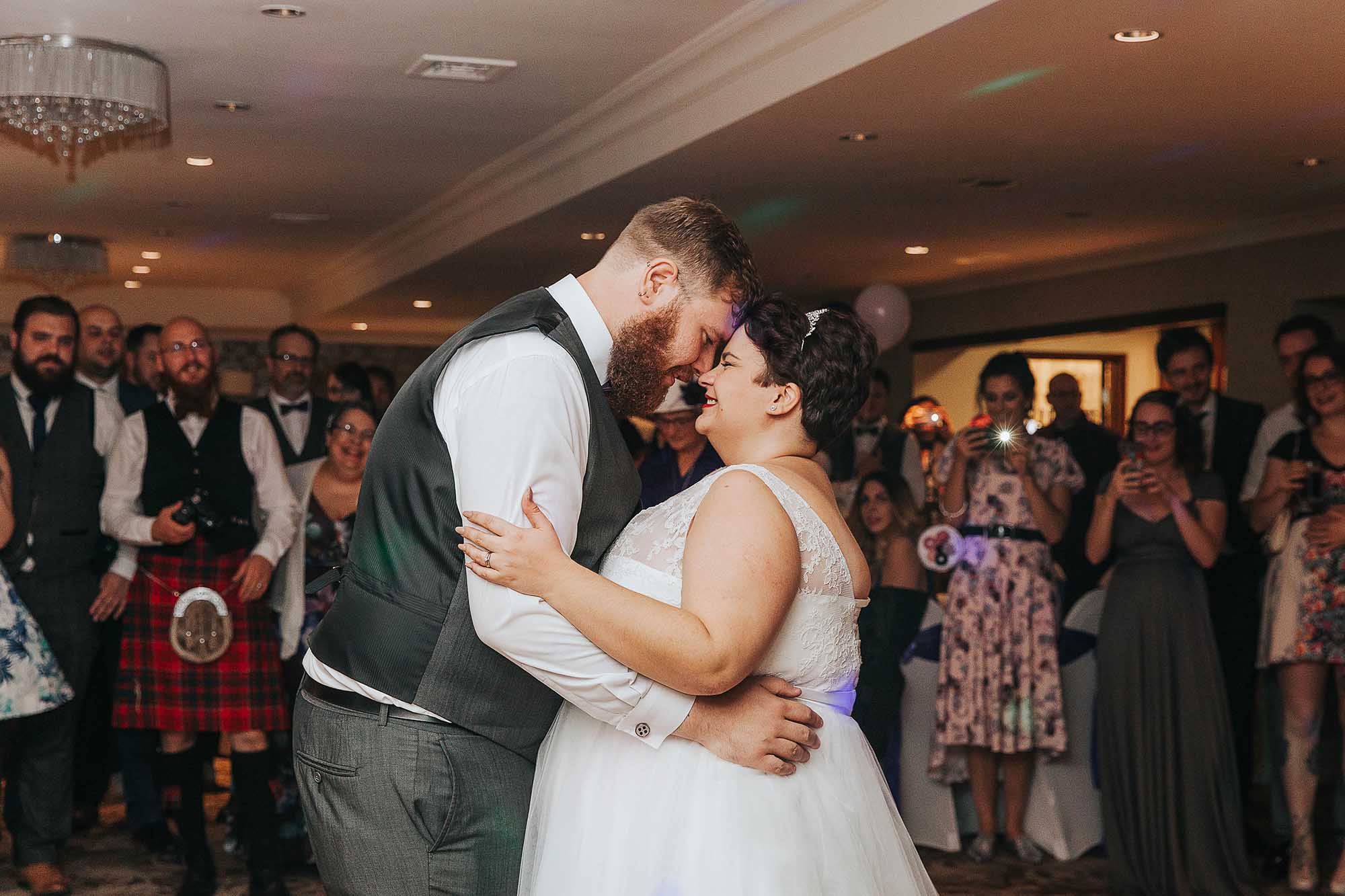 first dance at The Bridge Hotel & Spa