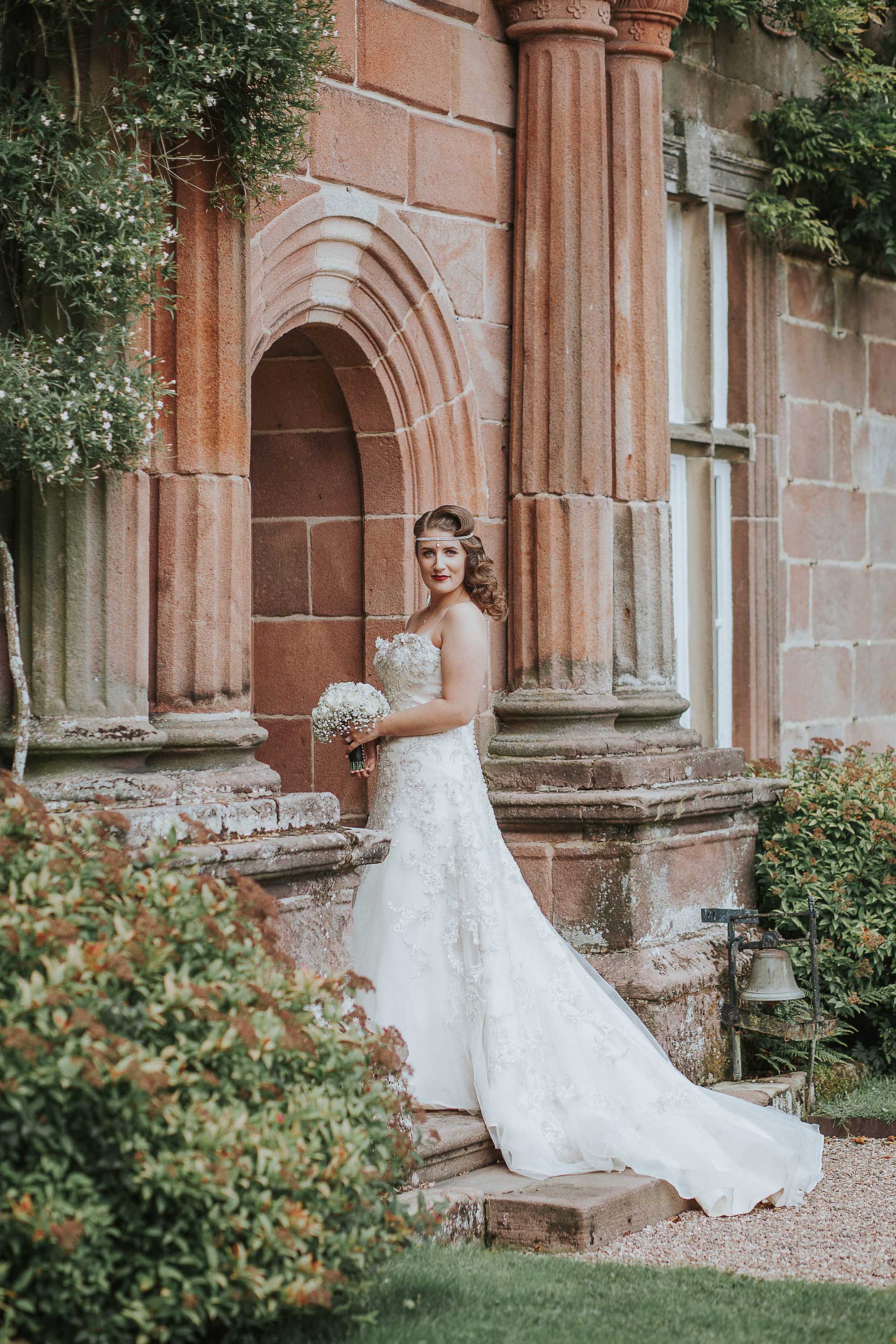 outside Browsholme Hall and Tithe Barn