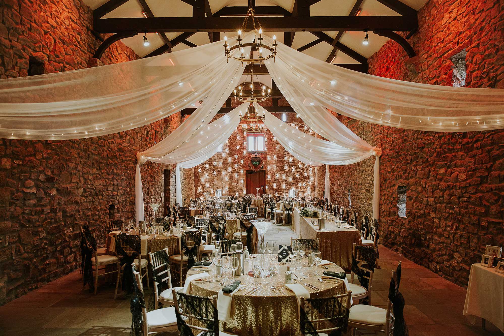 Browsholme Hall and Tithe Barn inside