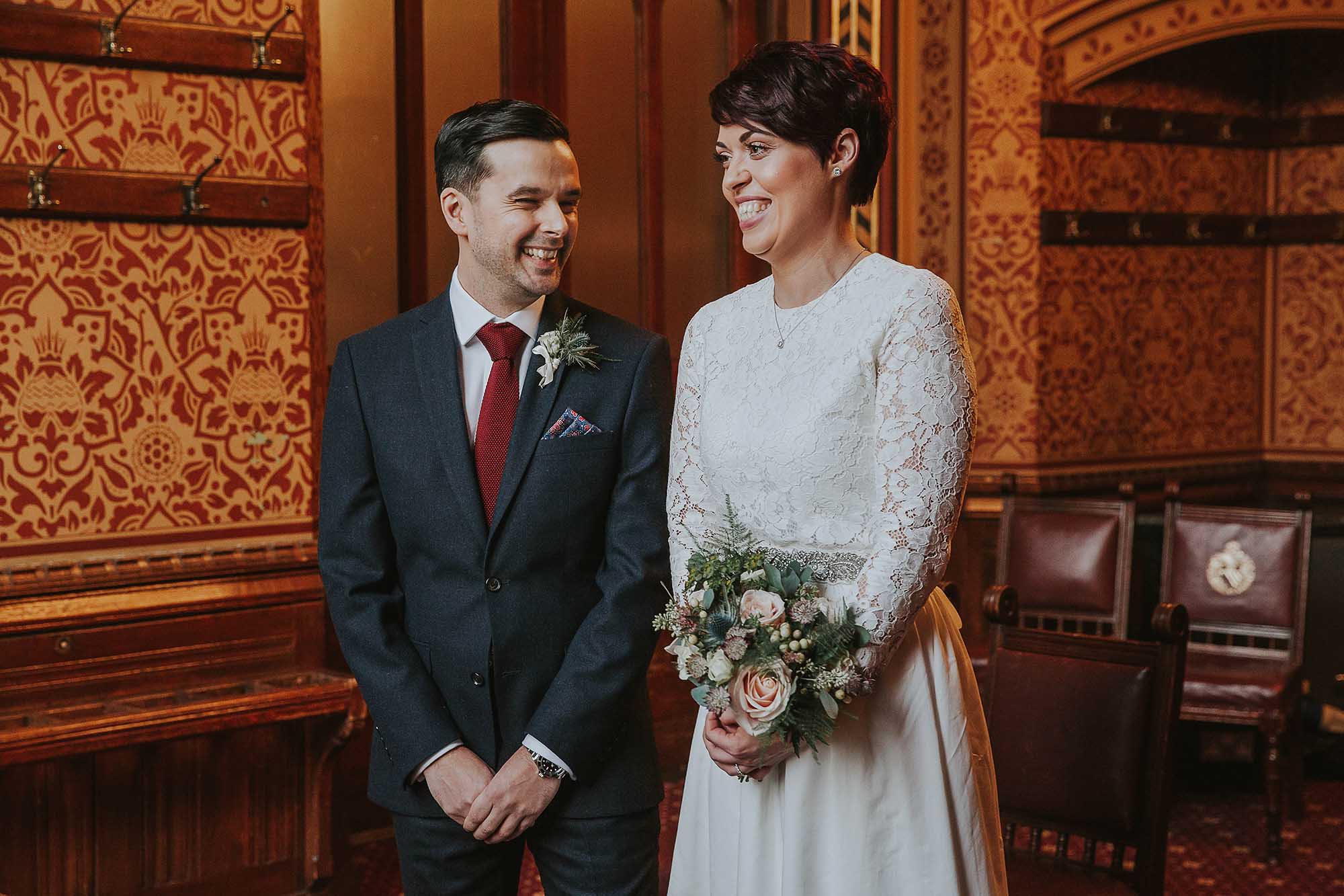 Manchester wedding ceremony