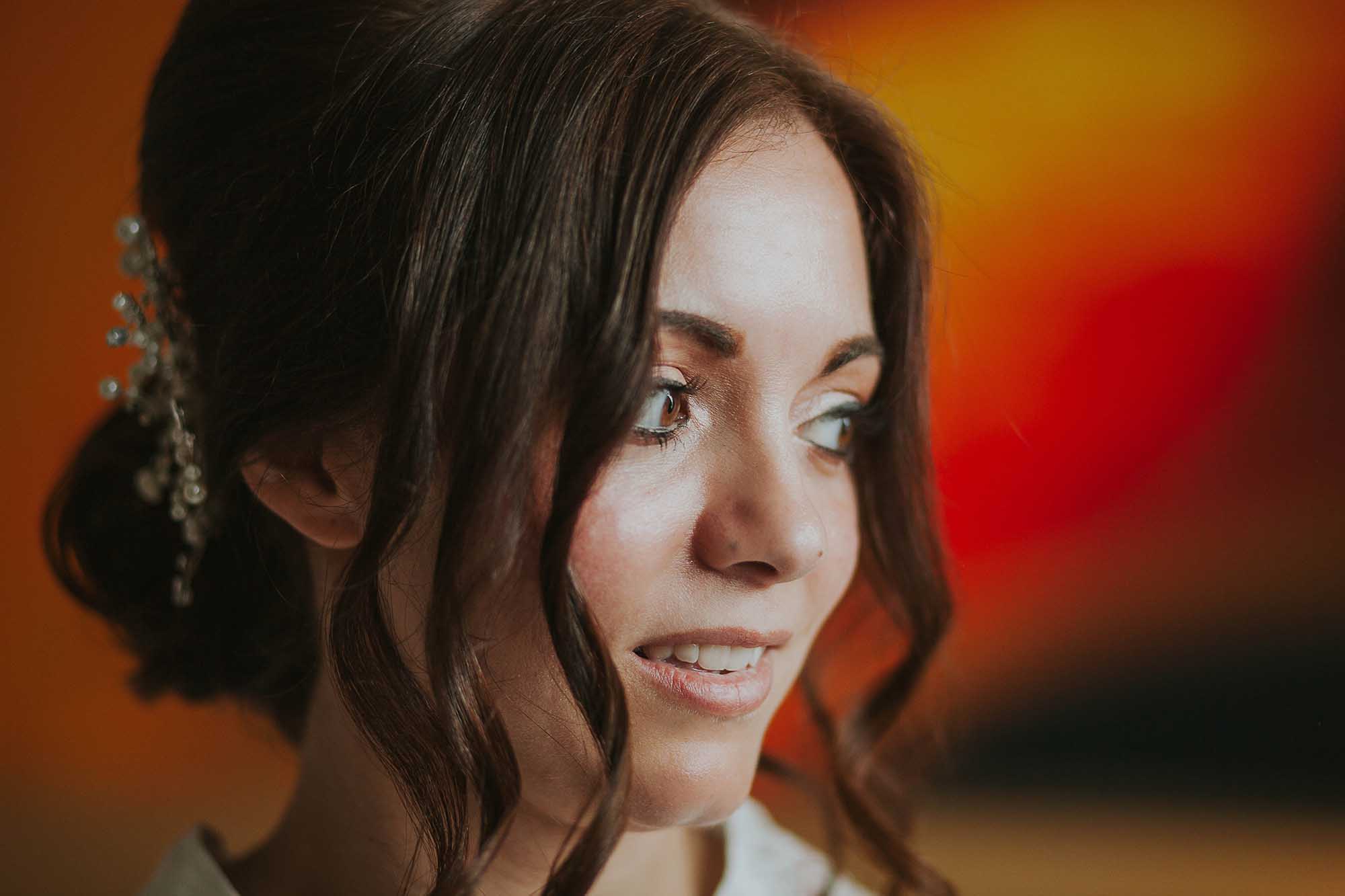 bride at The Castlefield Rooms