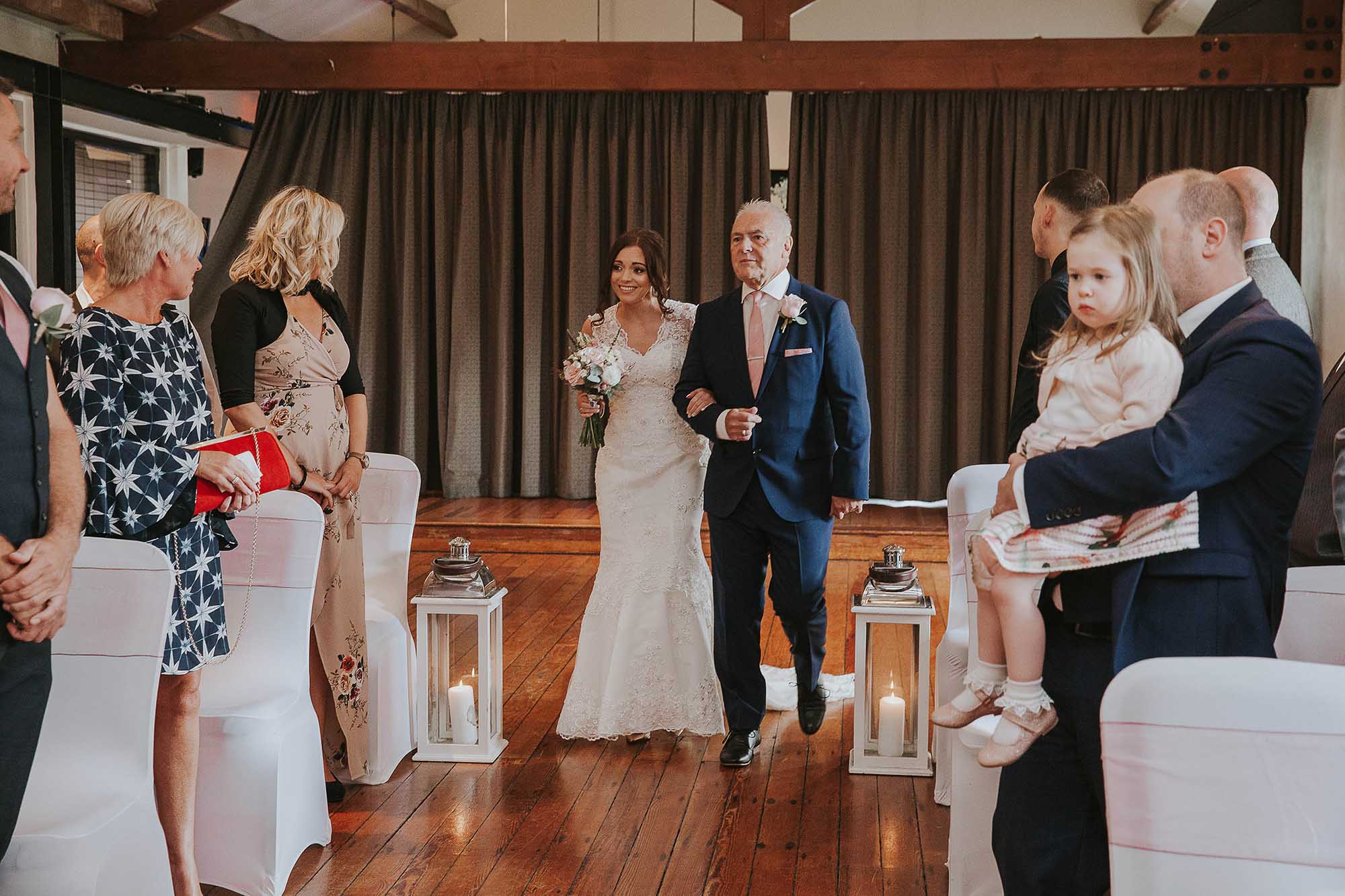 The Castlefield Rooms wedding ceremony