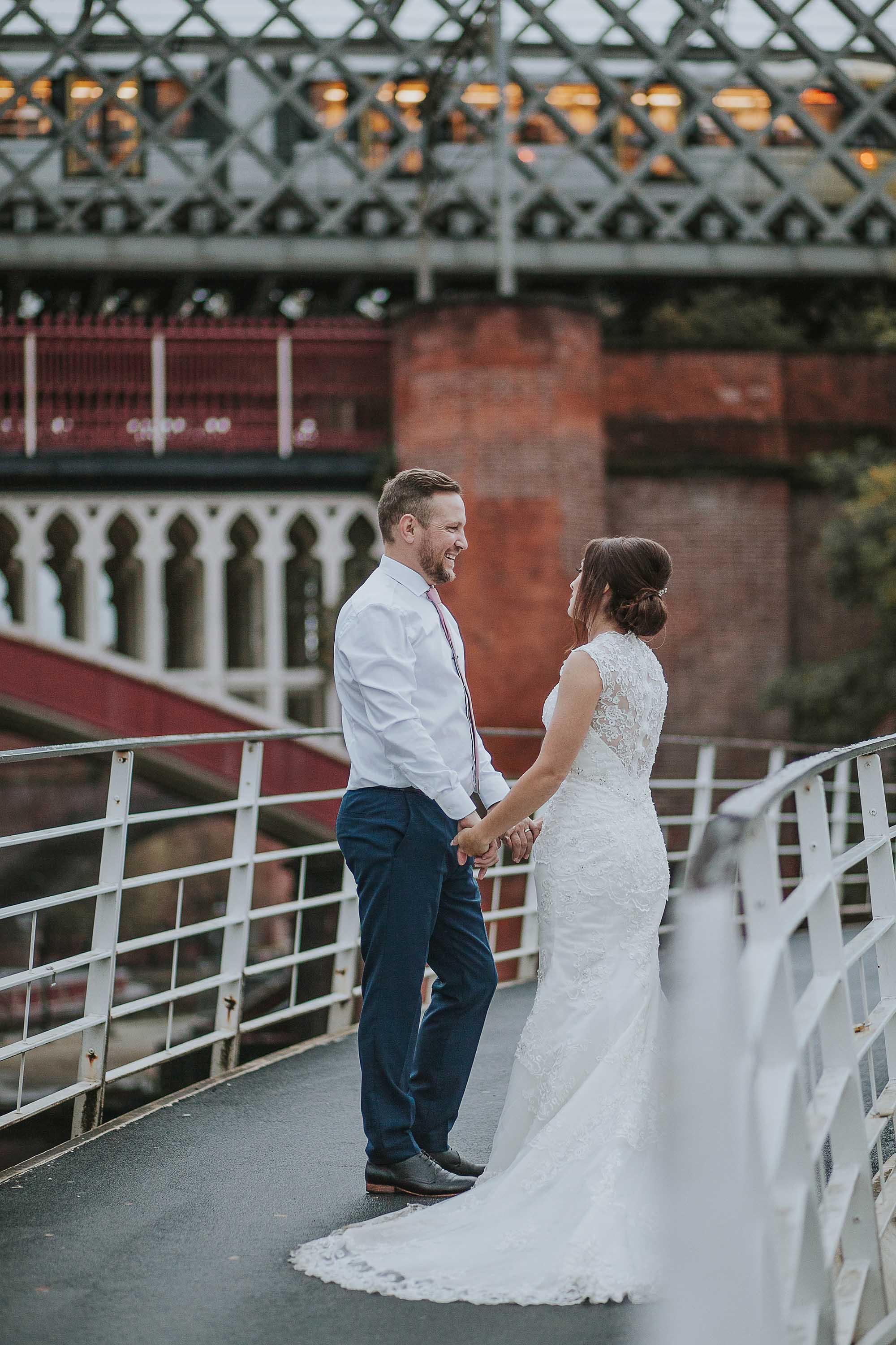 Manchester wedding at The Castlefield Rooms