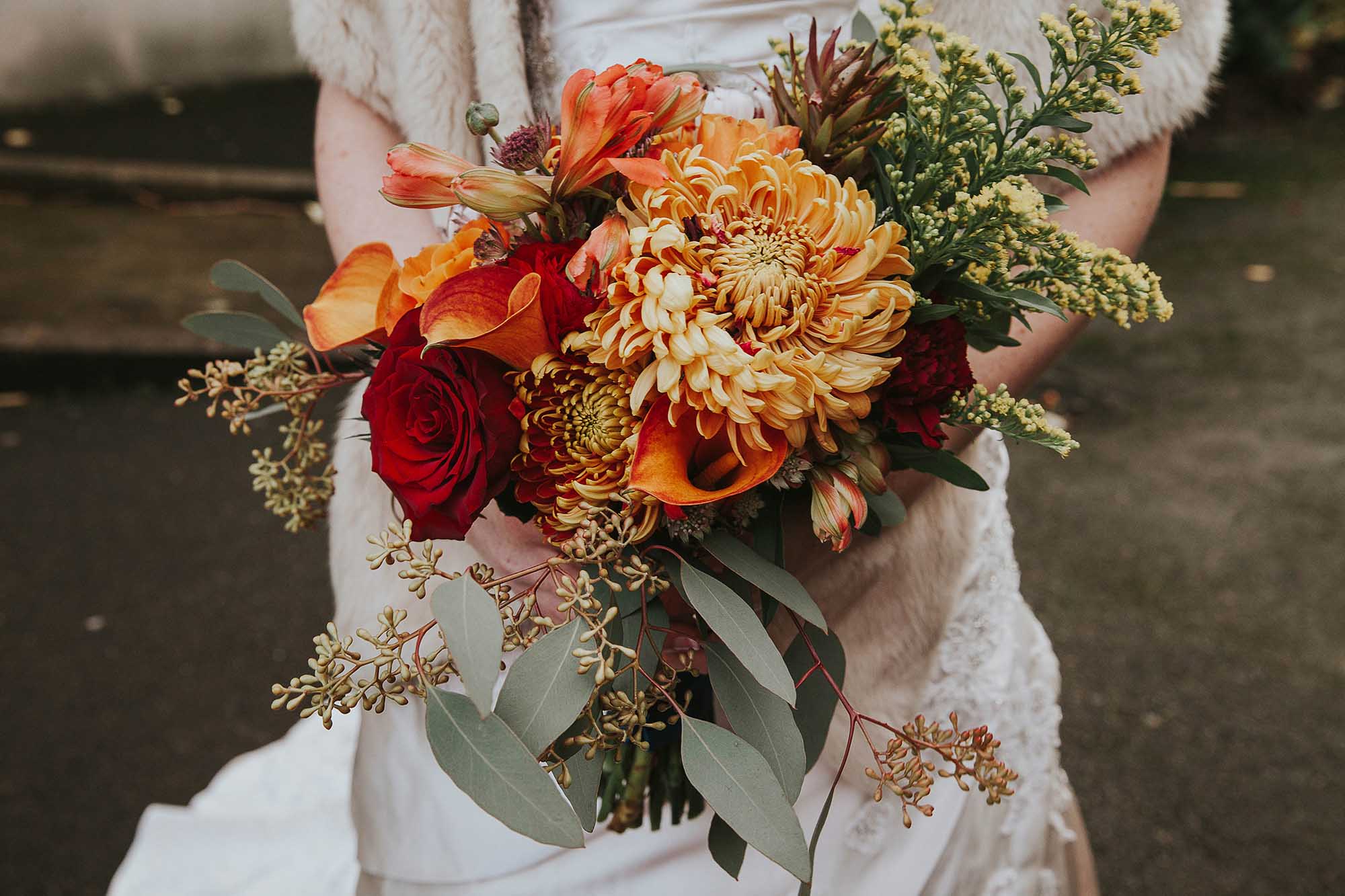Yorkshire wedding florist in Sheffield
